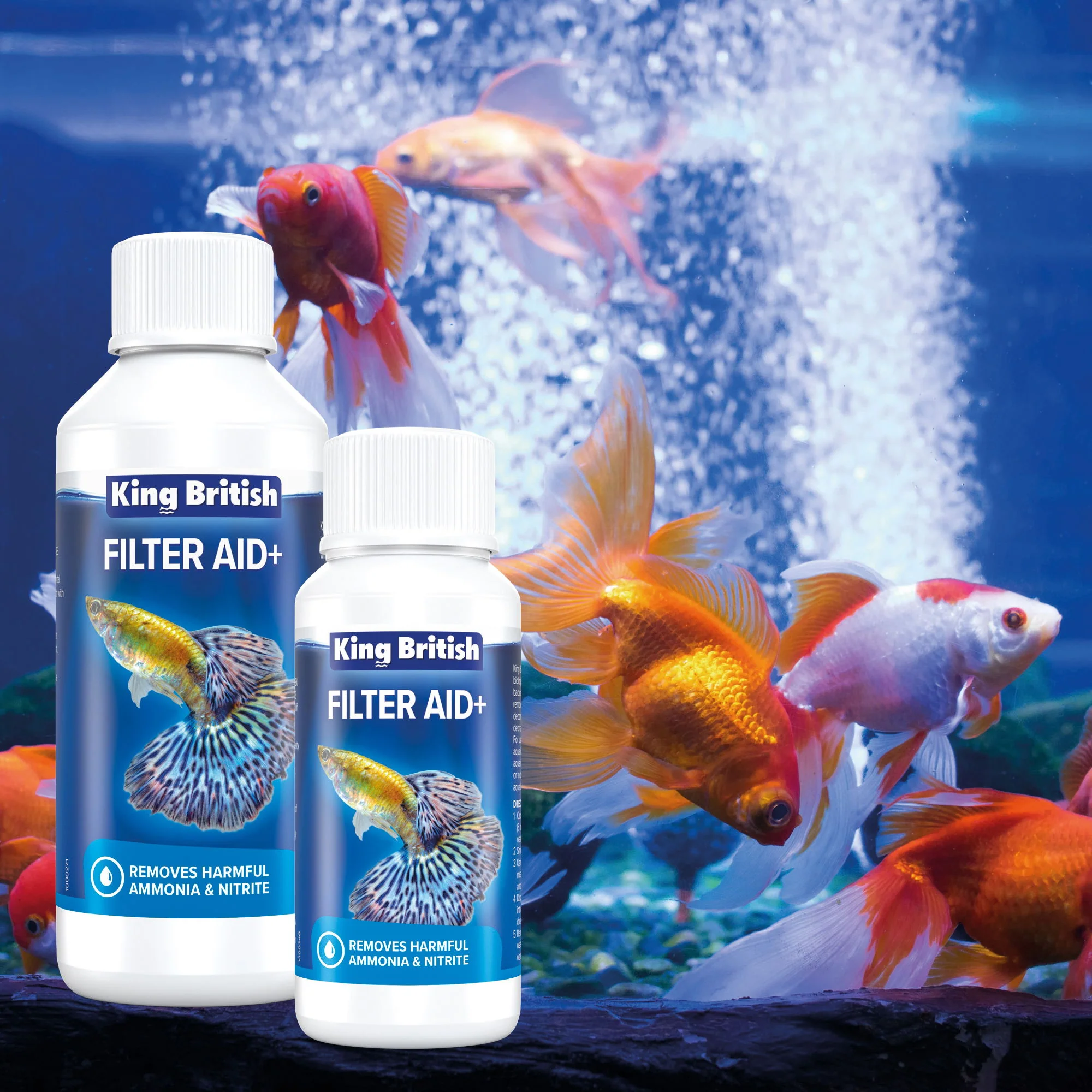 King British Aquarium Filter Aid + 100ml - Image 3
