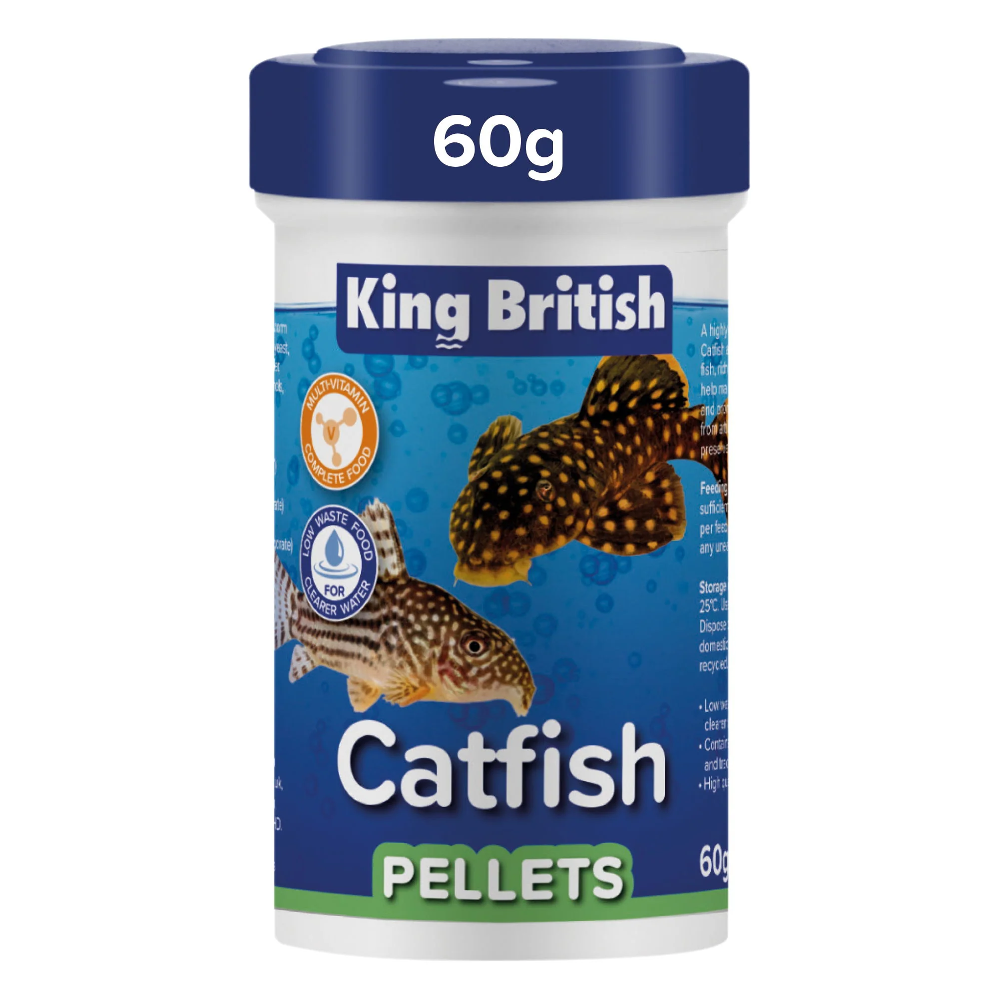 King British Catfish Pellets 60g