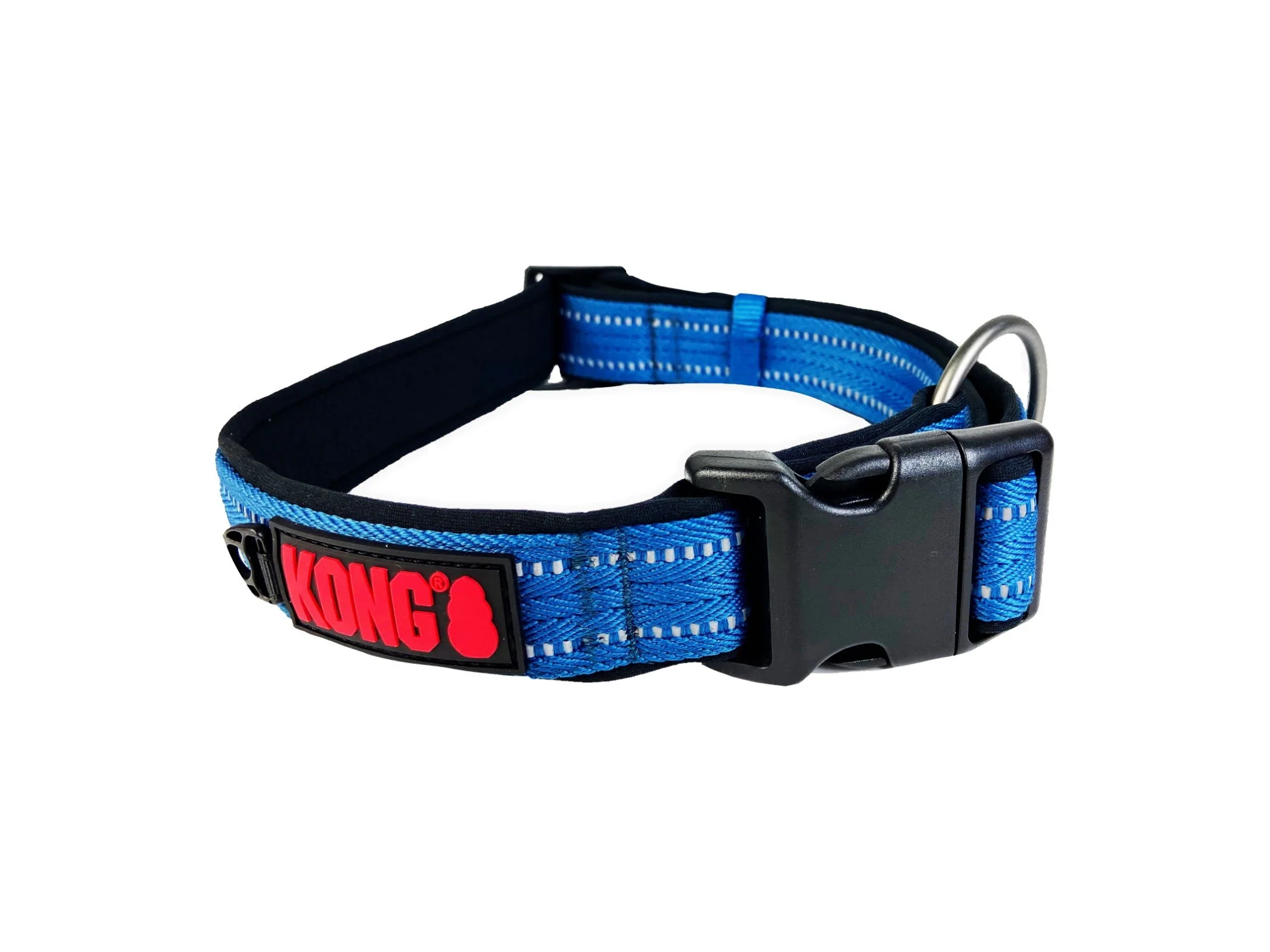 KONG Adjustable Collar Blue Xl 38mm W 55-76cm L