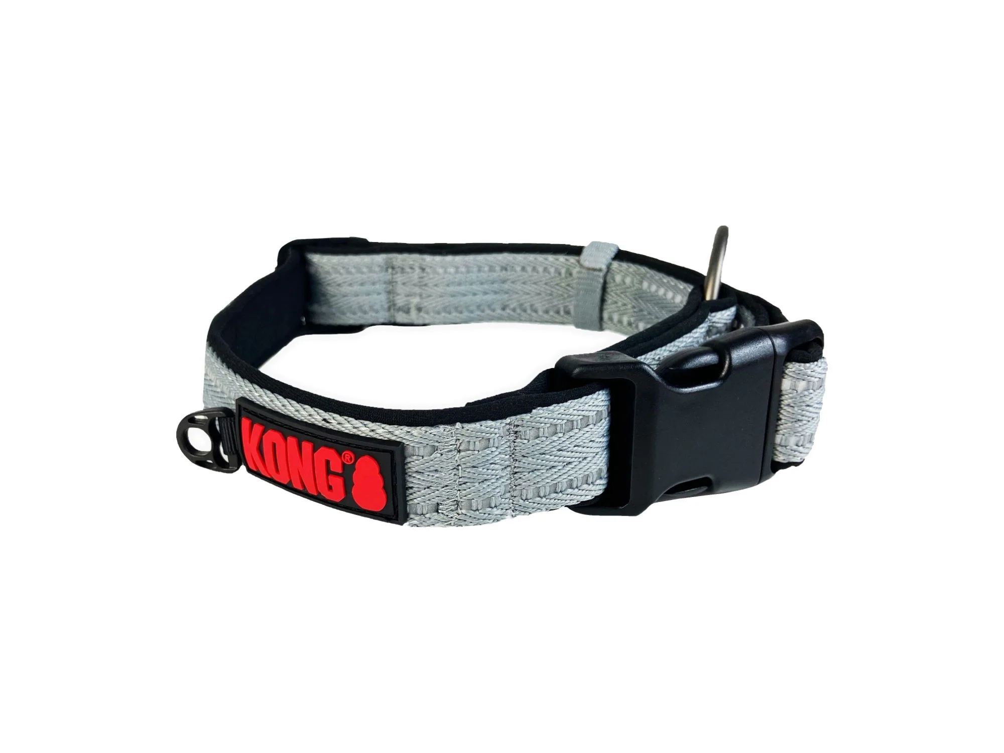 KONG Adjustable Collar Grey Xl 38mm W 55-76cm L