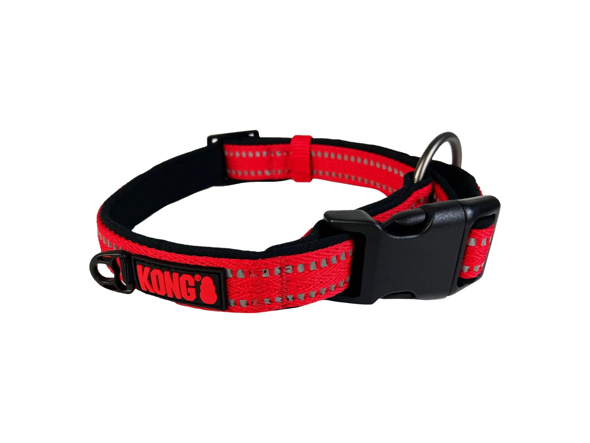 KONG Adjustable Collar Red L 25mm W 45-66cm L