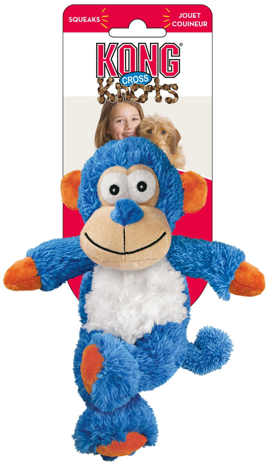 KONG Cross Knots Monkey Small/Medium