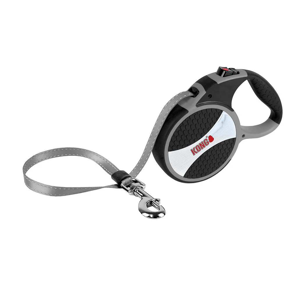 KONG Explore Retractable Grey Large Up To 50kg 7.5m - Image 2