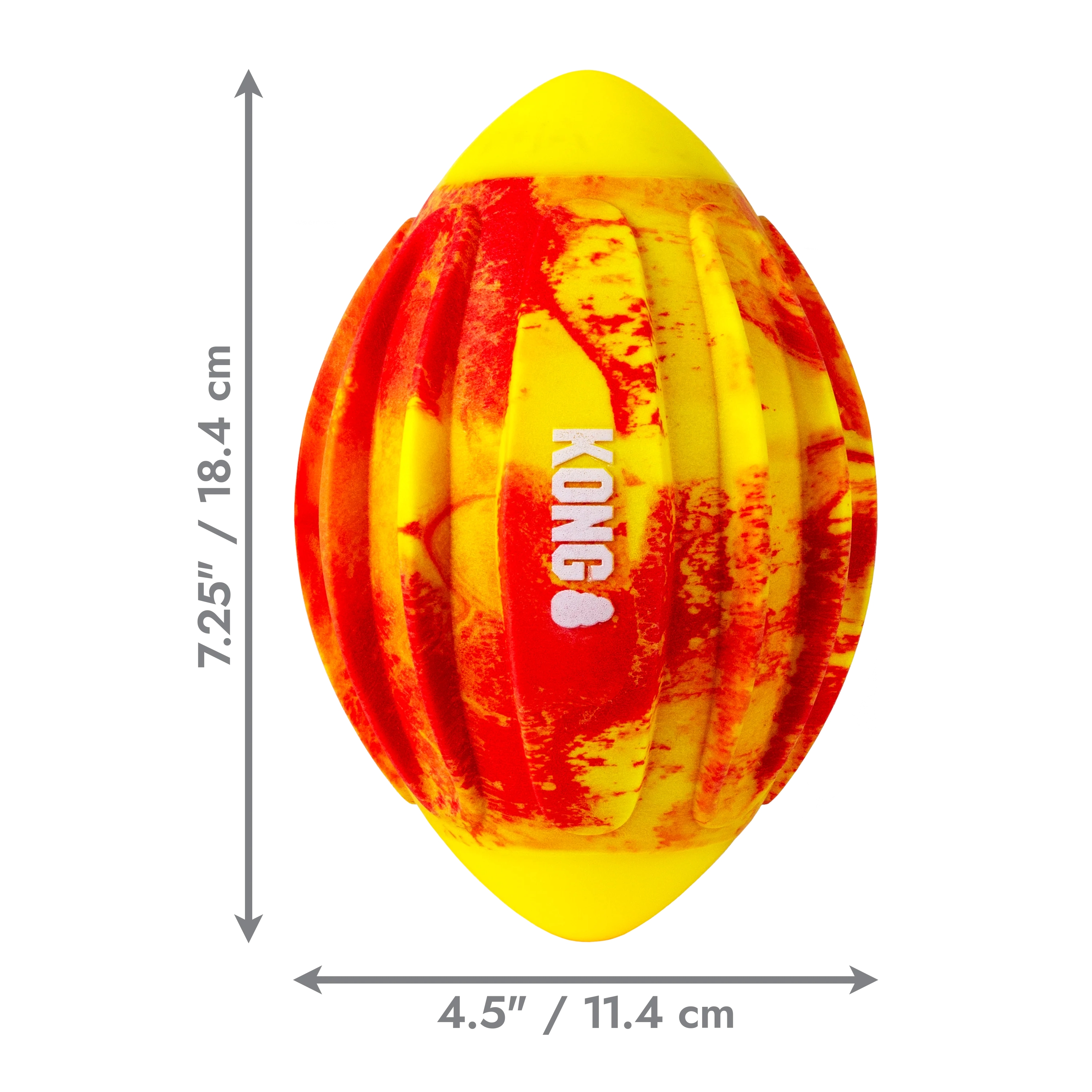 KONG Flexball Sport Football Medium - Image 2