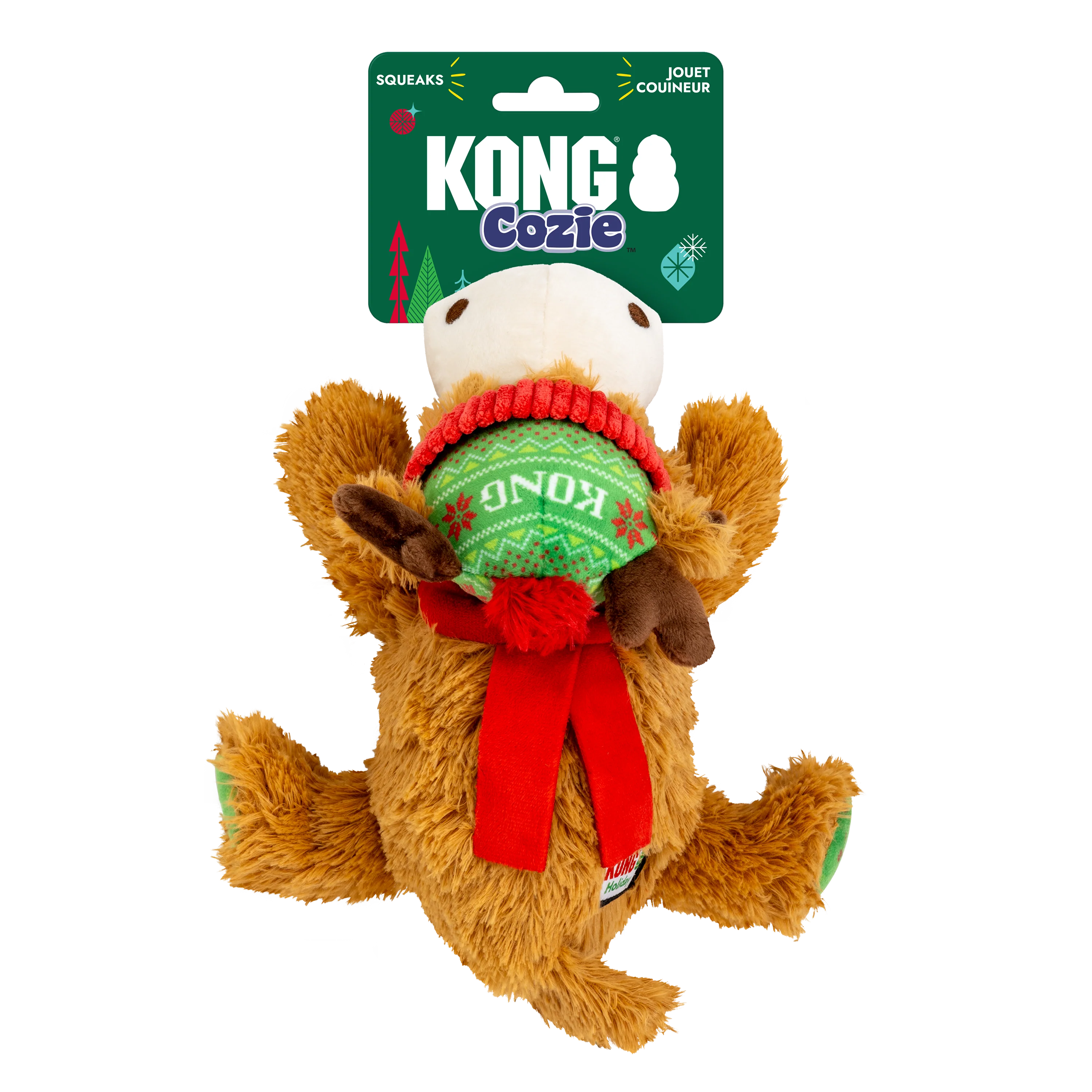 KONG Holiday Cozie Reindeer RG Medium