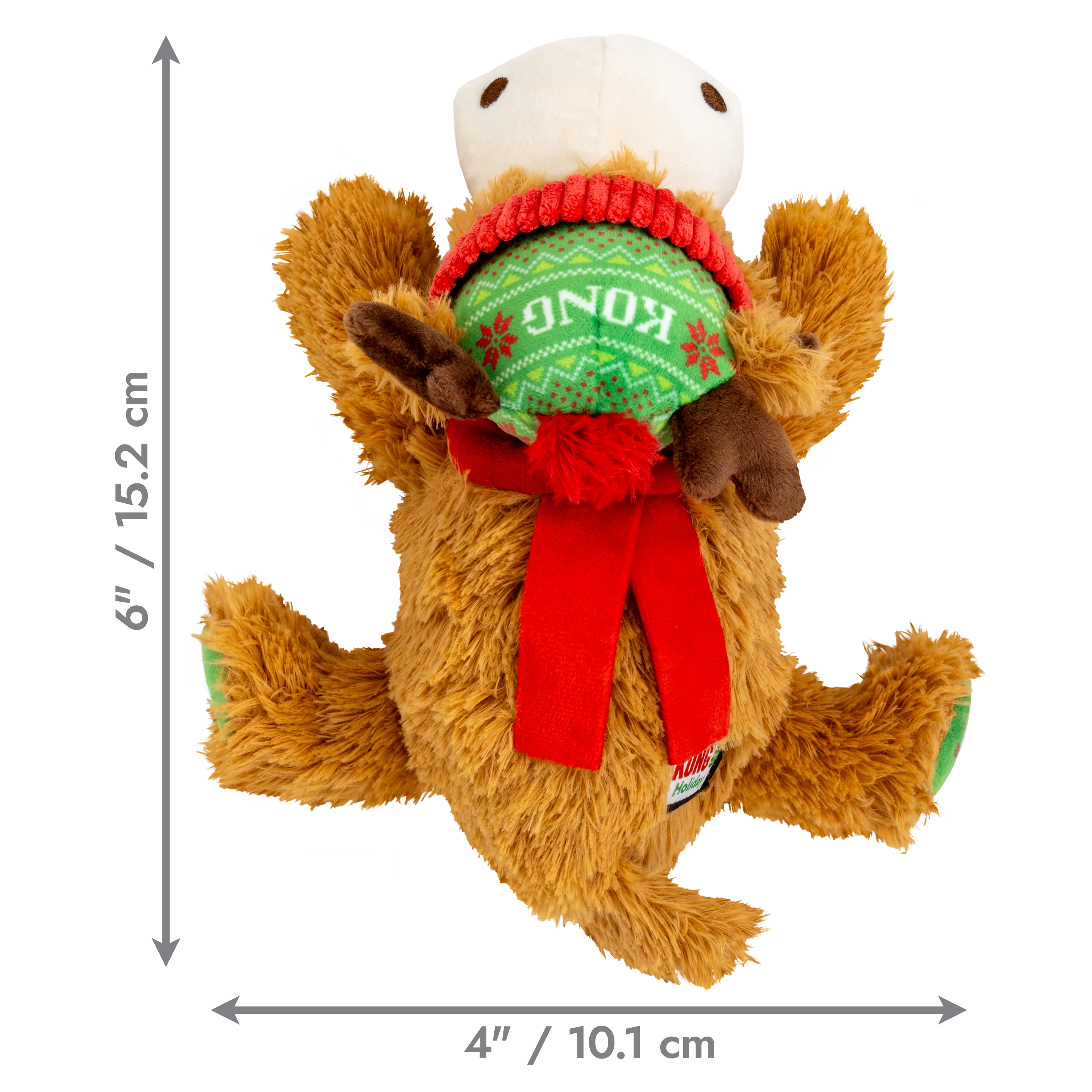 KONG Holiday Cozie Reindeer RG Medium - Image 2