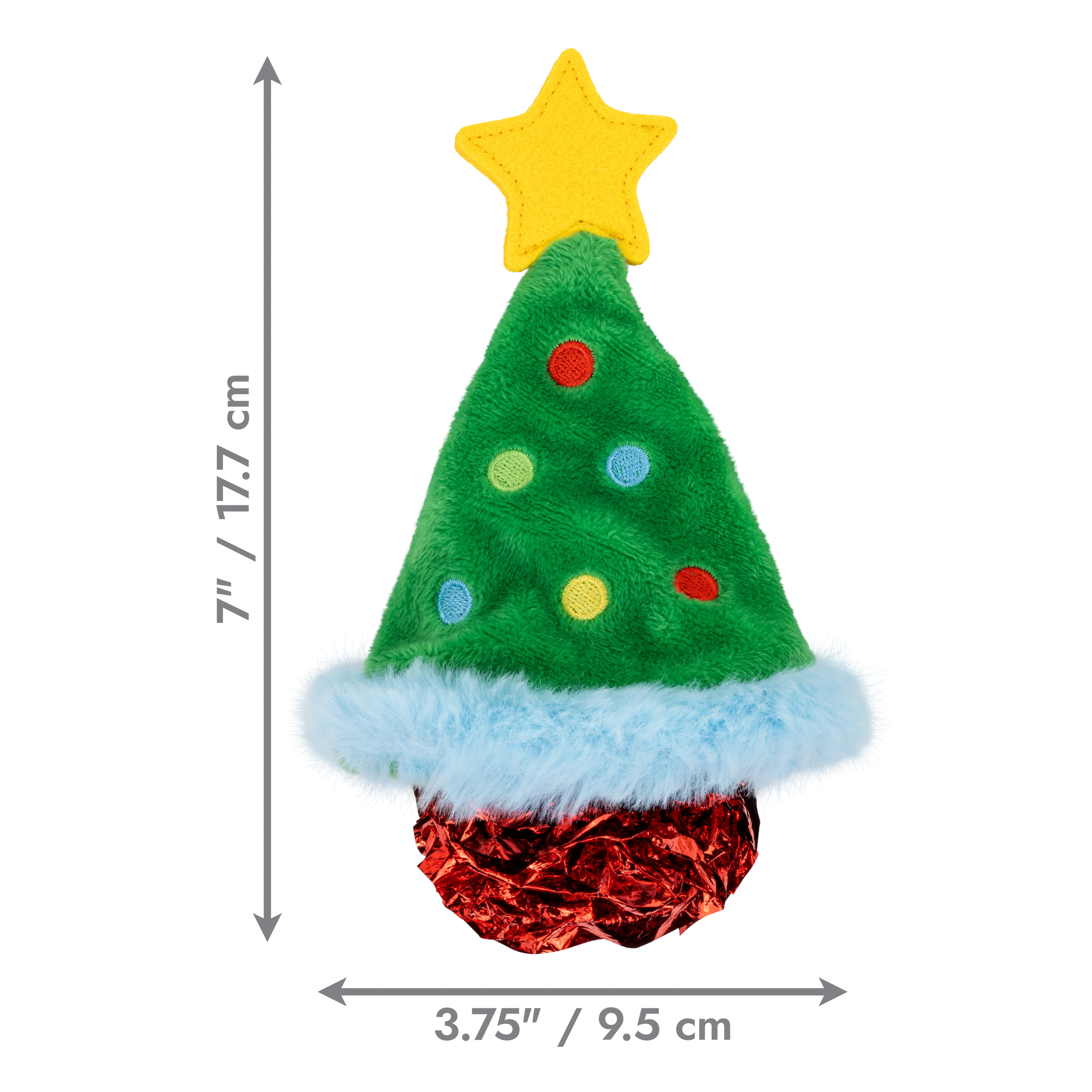 KONG Holiday Crackles Christmas Tree Green - Image 2