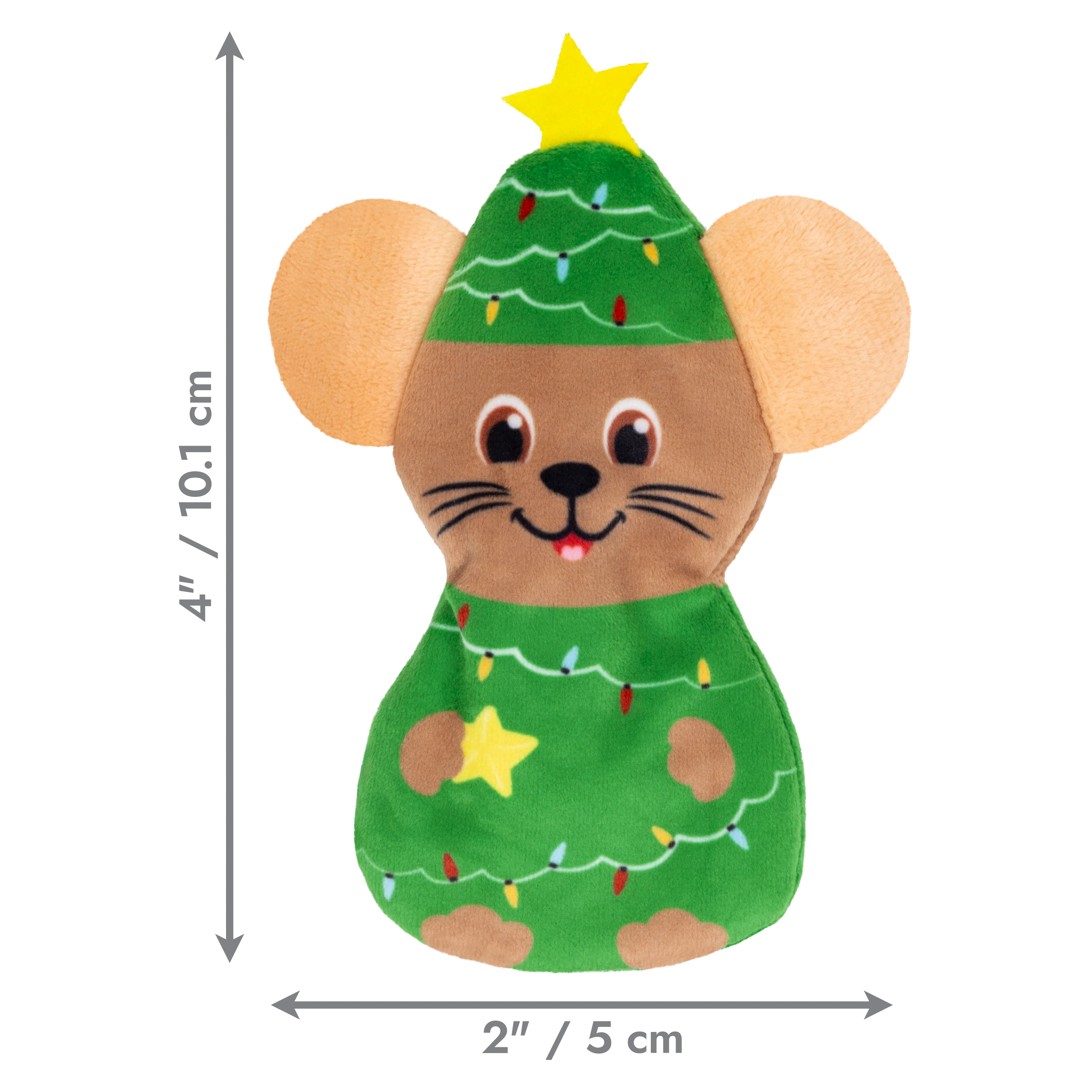 KONG Holiday Refillables Mouse - Image 2