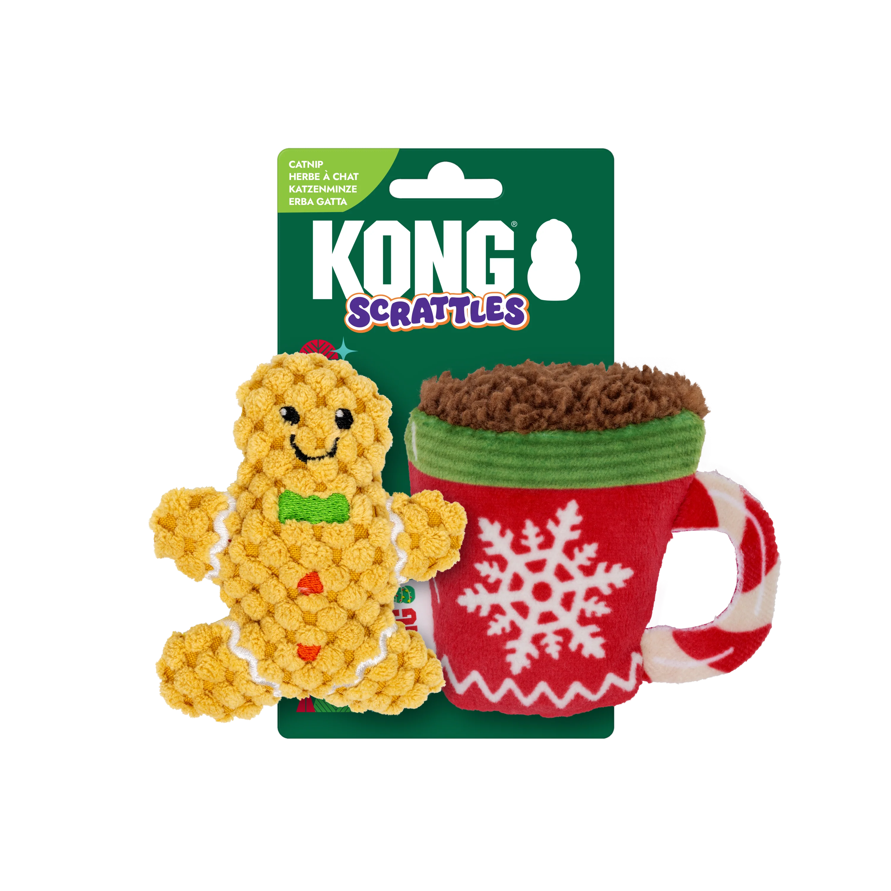 KONG Holiday Scrattles GBC 2 Pack