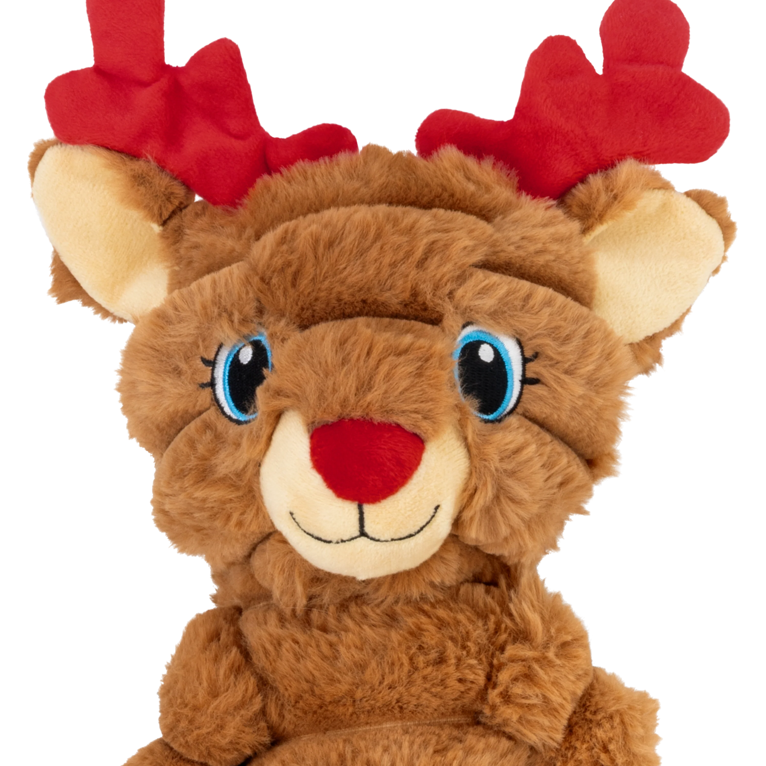 KONG Holiday Shakers Crumples Reindeer Red Extra Large - Image 3