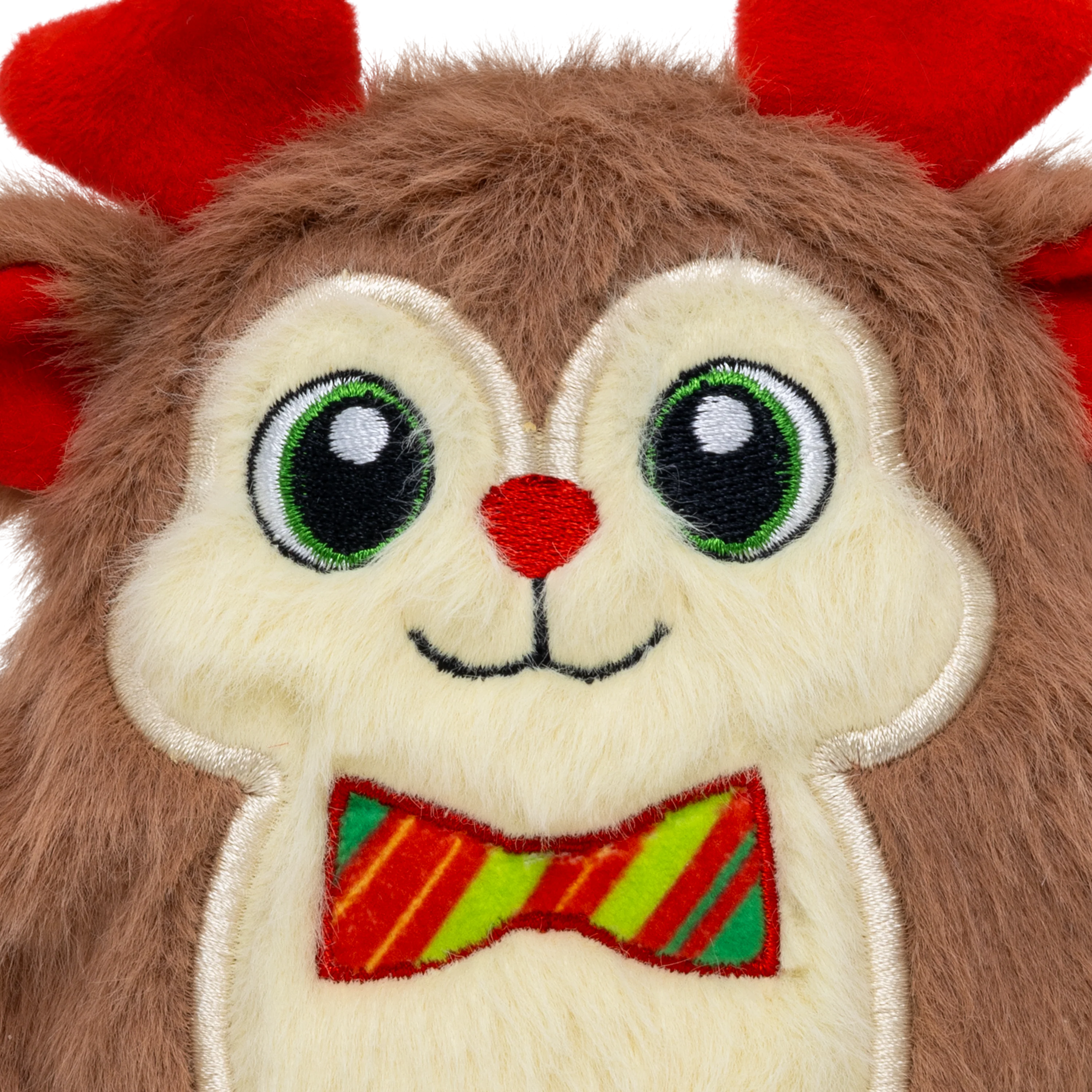 KONG Holiday Snuzzles Bow Tie Reindeer Small - Image 3