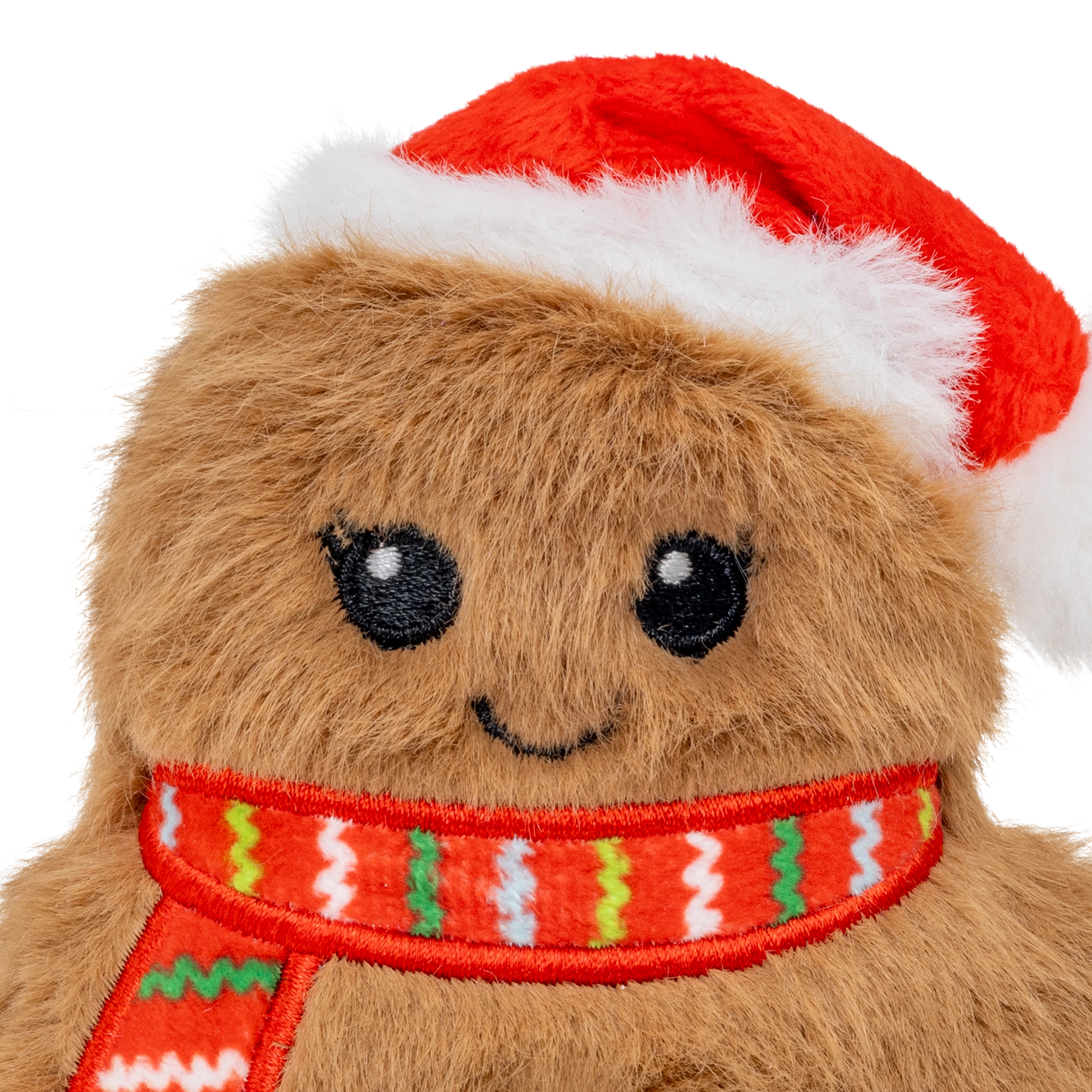 KONG Holiday Snuzzles Mini Santa Gingerbread Extra Small - Image 3
