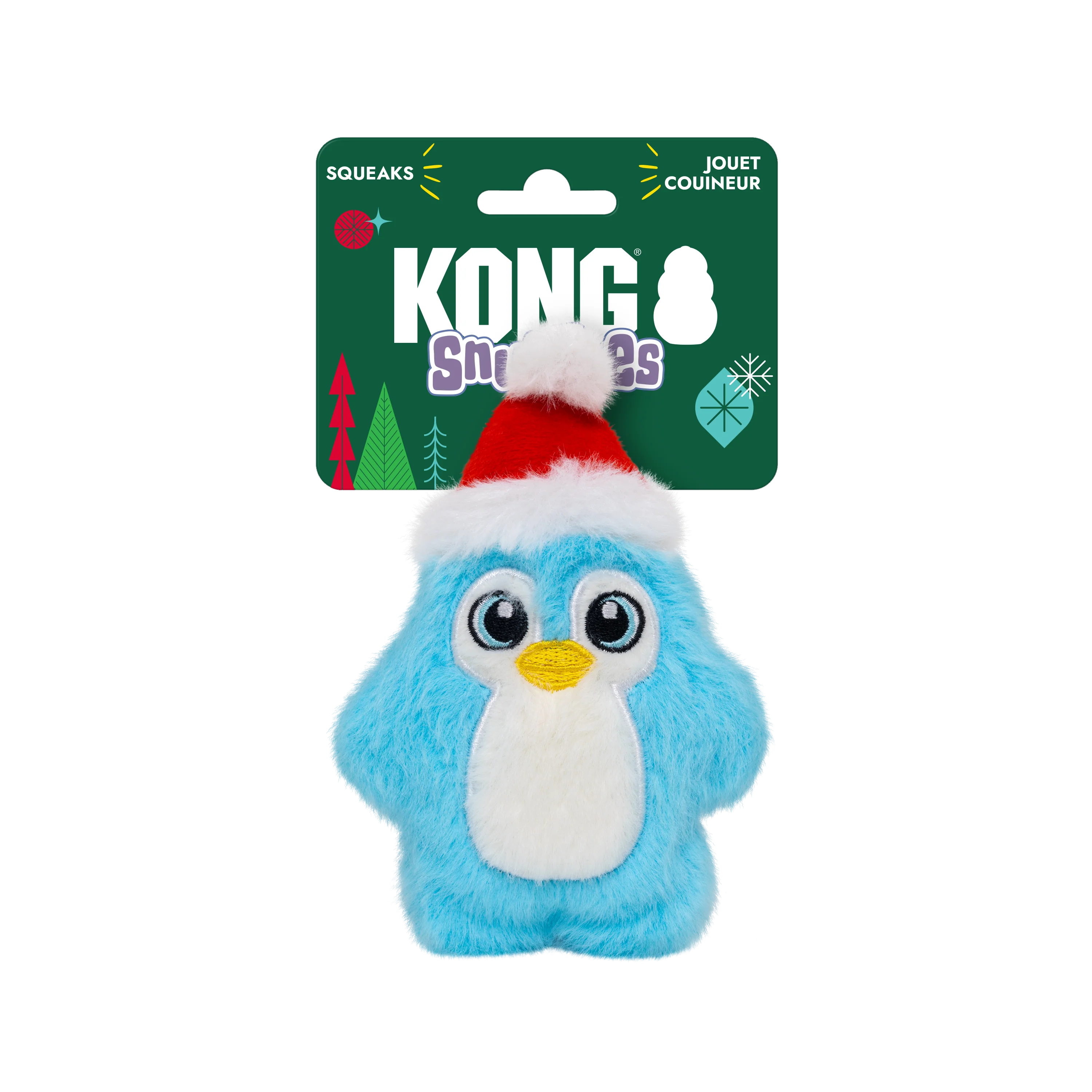 KONG Holiday Snuzzles Mini Santa Penguin Extra Small