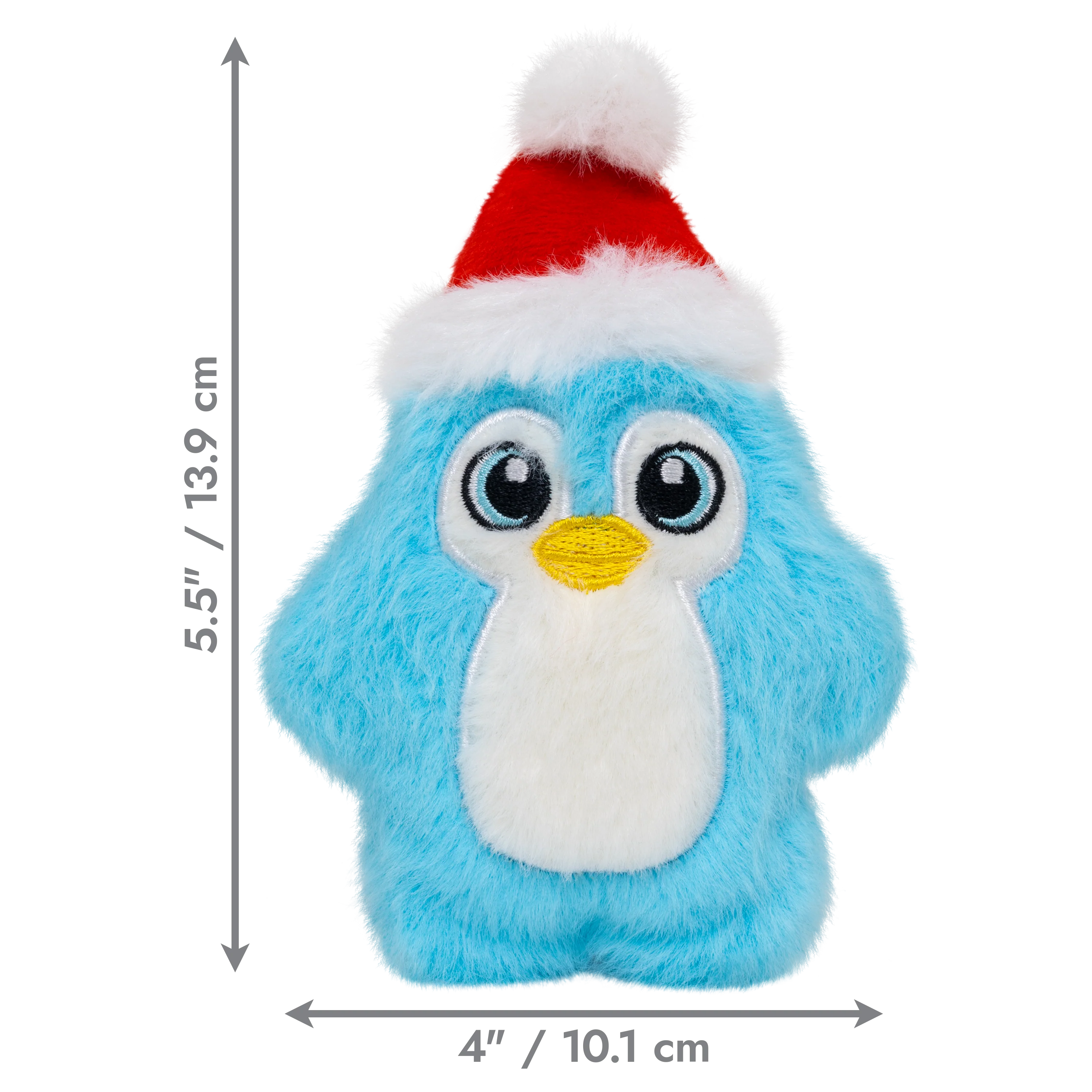 KONG Holiday Snuzzles Mini Santa Penguin Extra Small - Image 2