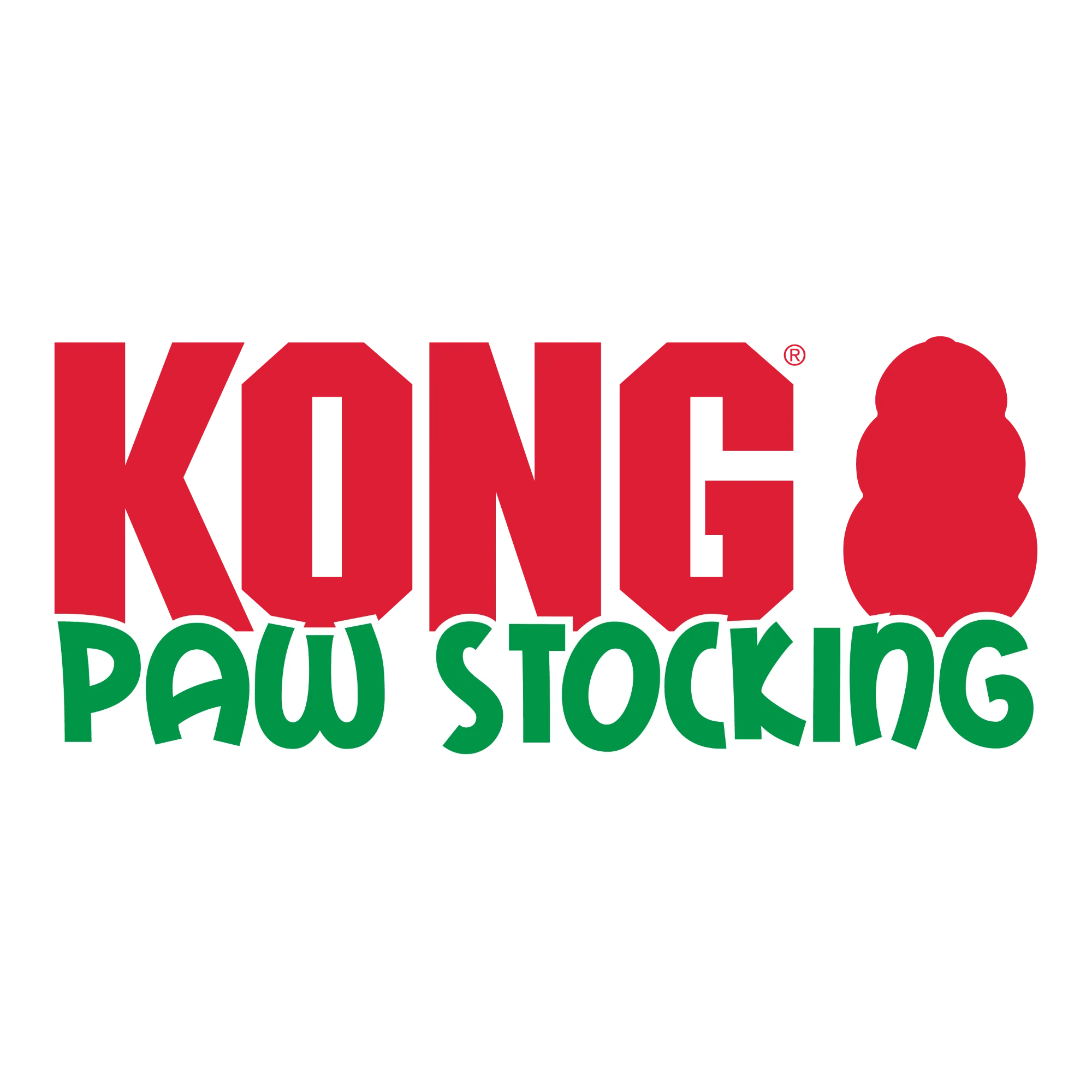 KONG Holiday Stocking Paw Lg - Image 4