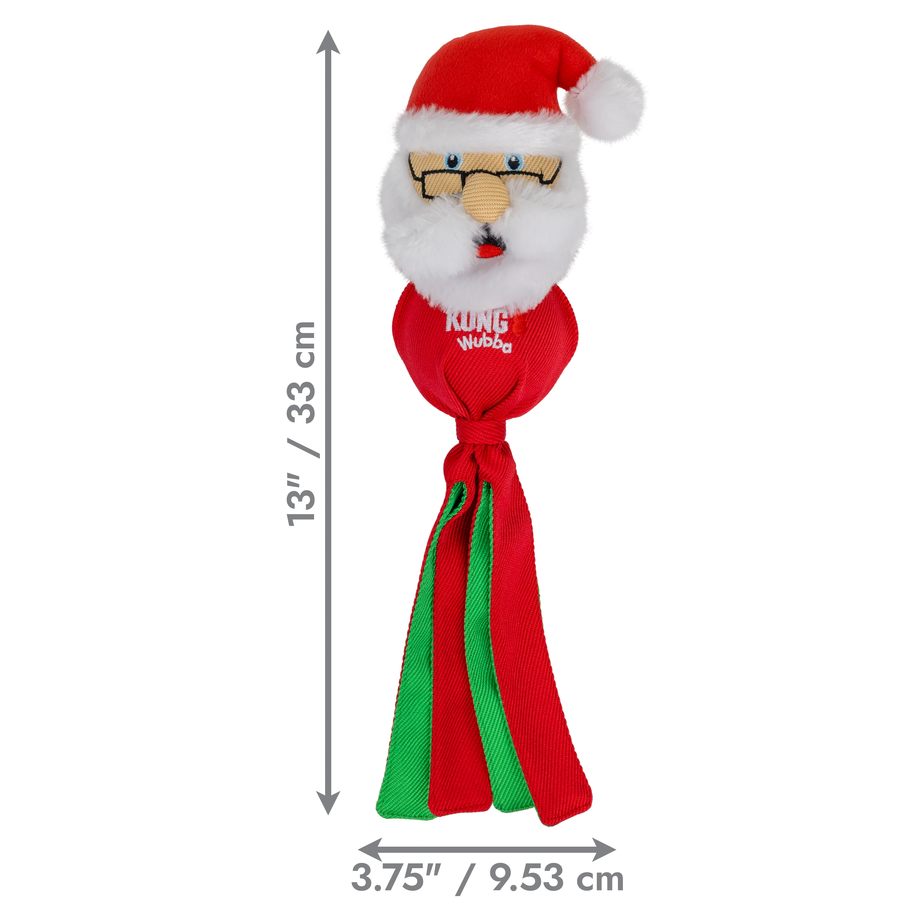 KONG Holiday Wubba RS Assorted Large - Image 3