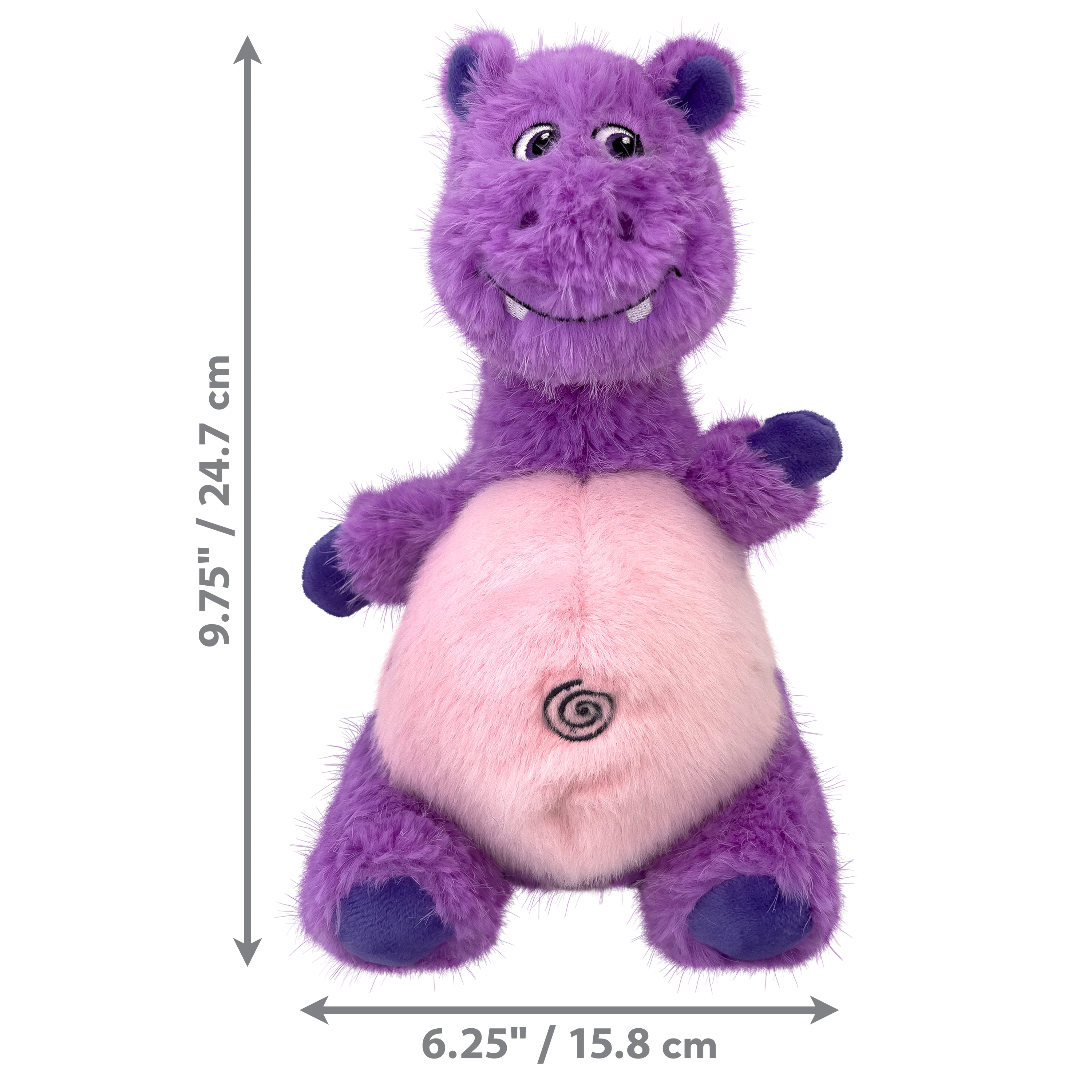 KONG Knots Belly Hippo Medium/Large - Image 2
