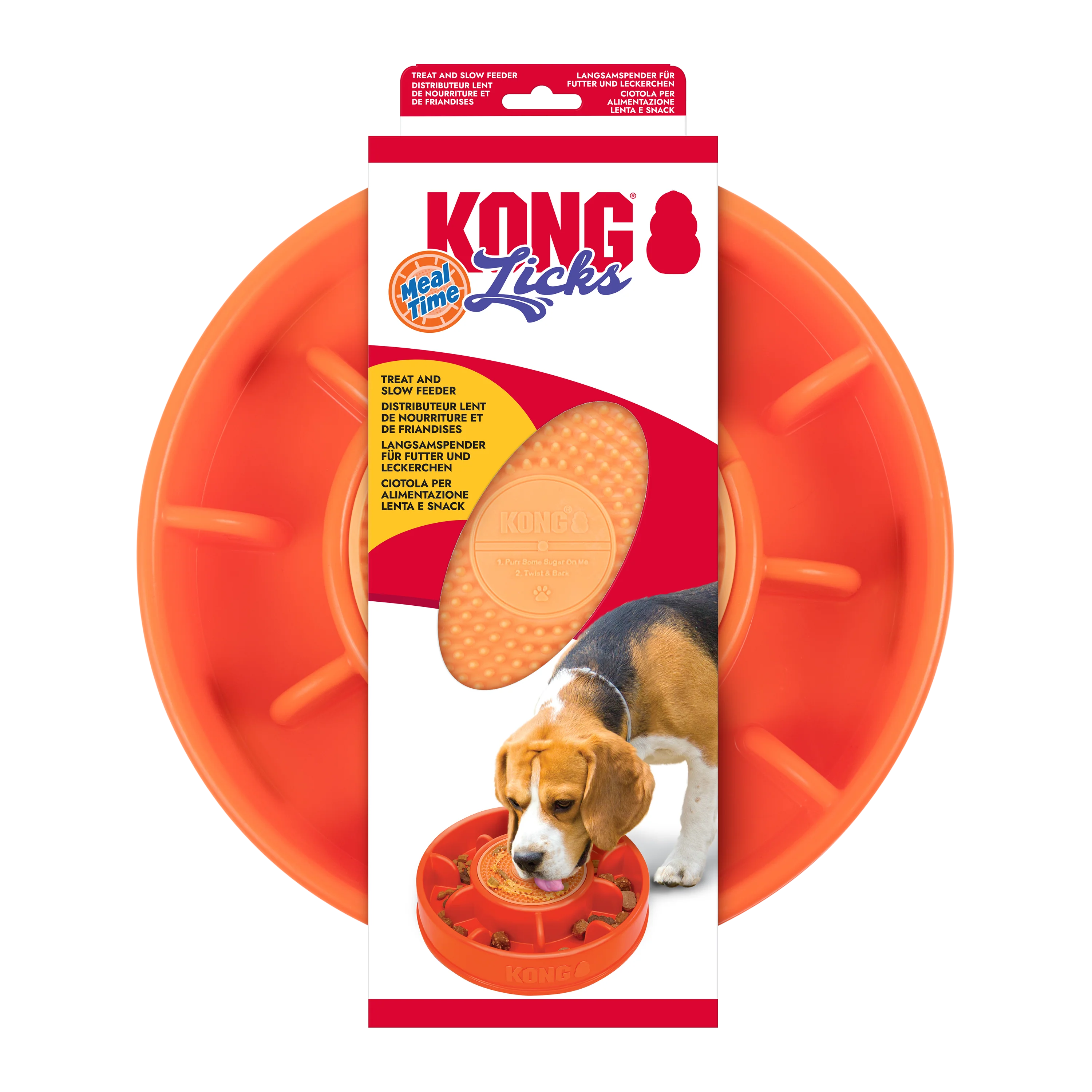 KONG Licks Mealtime Lg