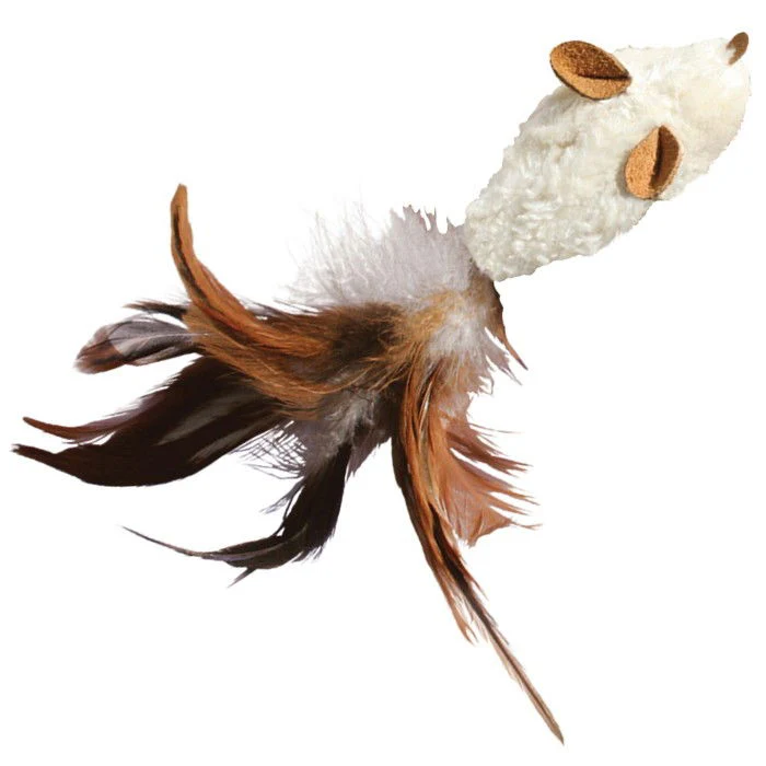 KONG Refillables Feather Mouse