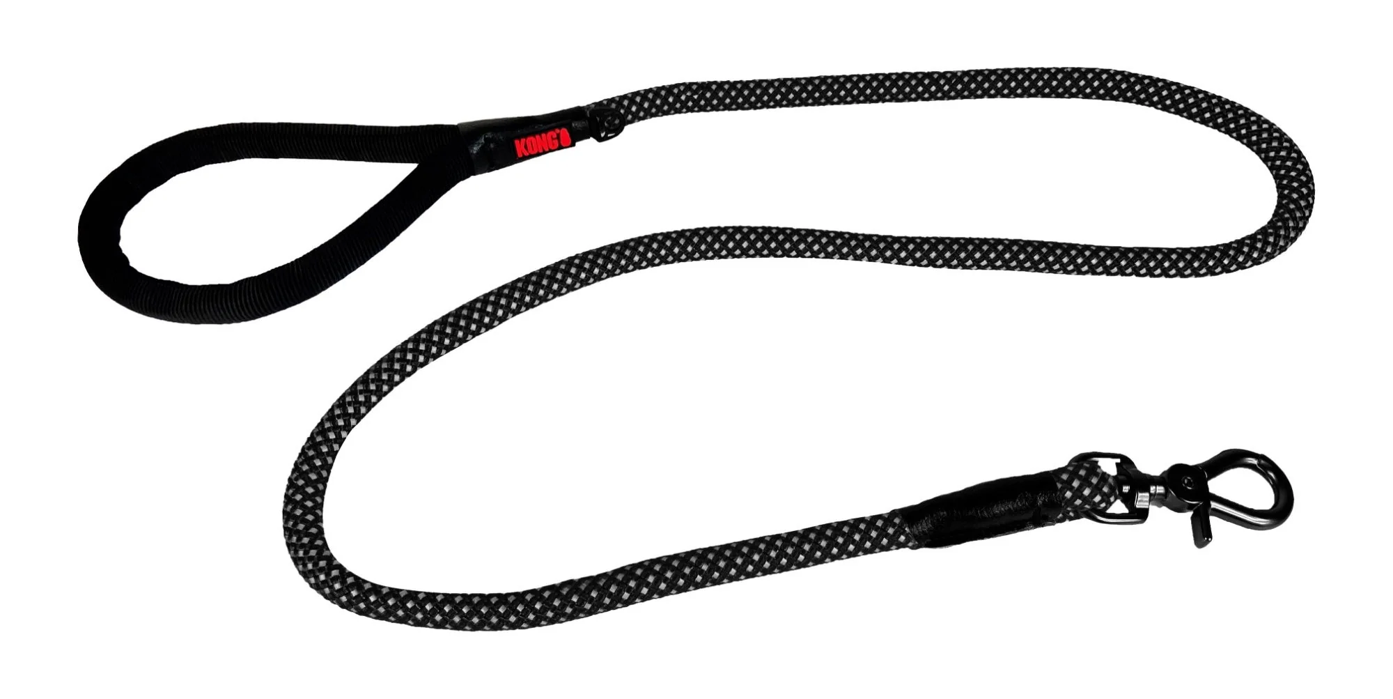 KONG Rope Leash Black L/Xl 1.5cm D 1.5m L