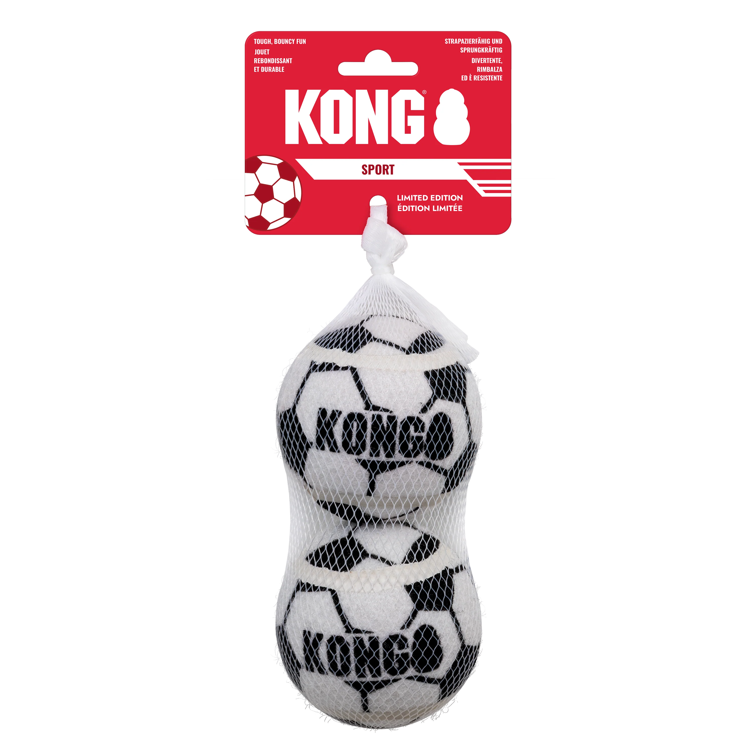 KONG Sport® Soccer Balls 2-pk Lg