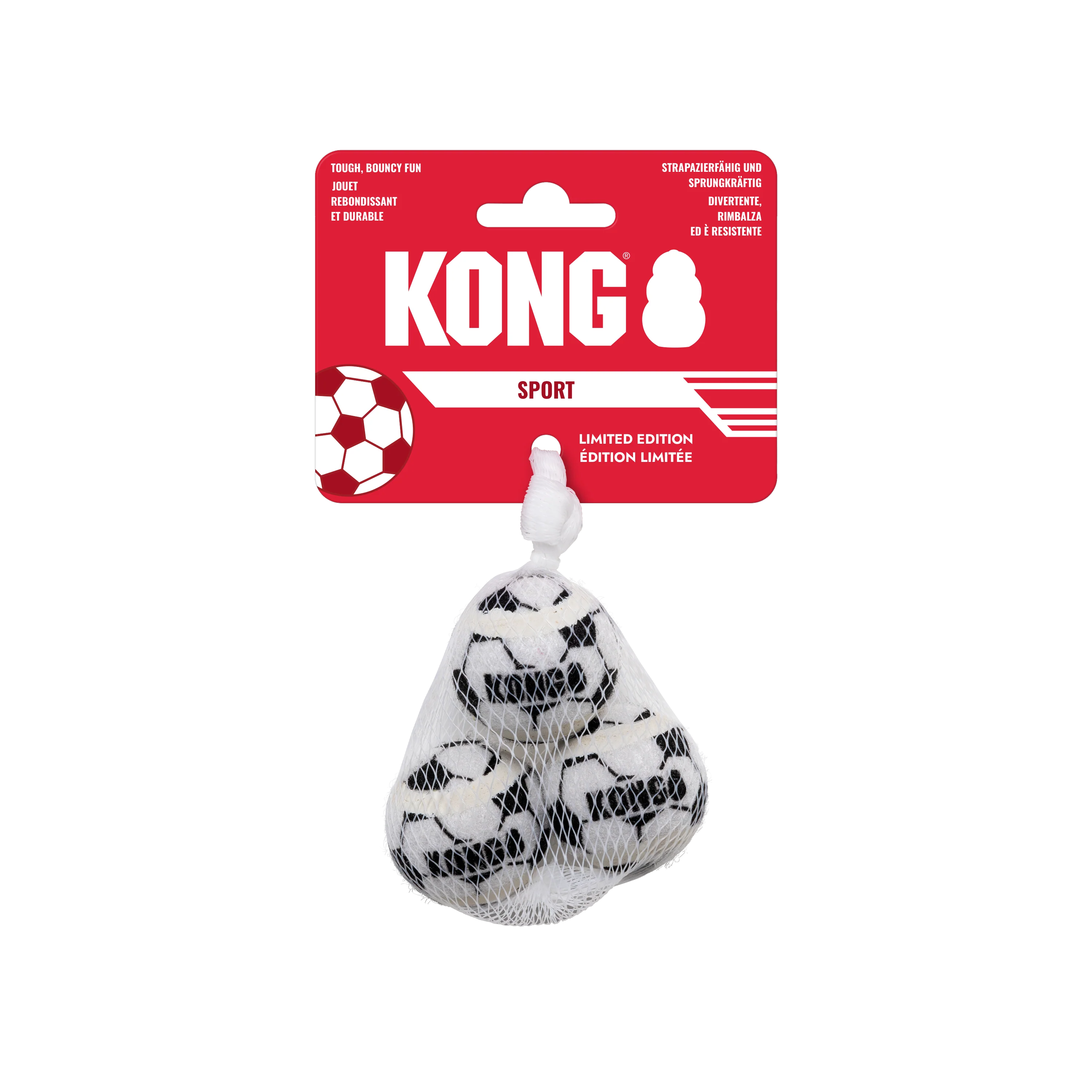 KONG Sport® Soccer Balls 3-pk XS