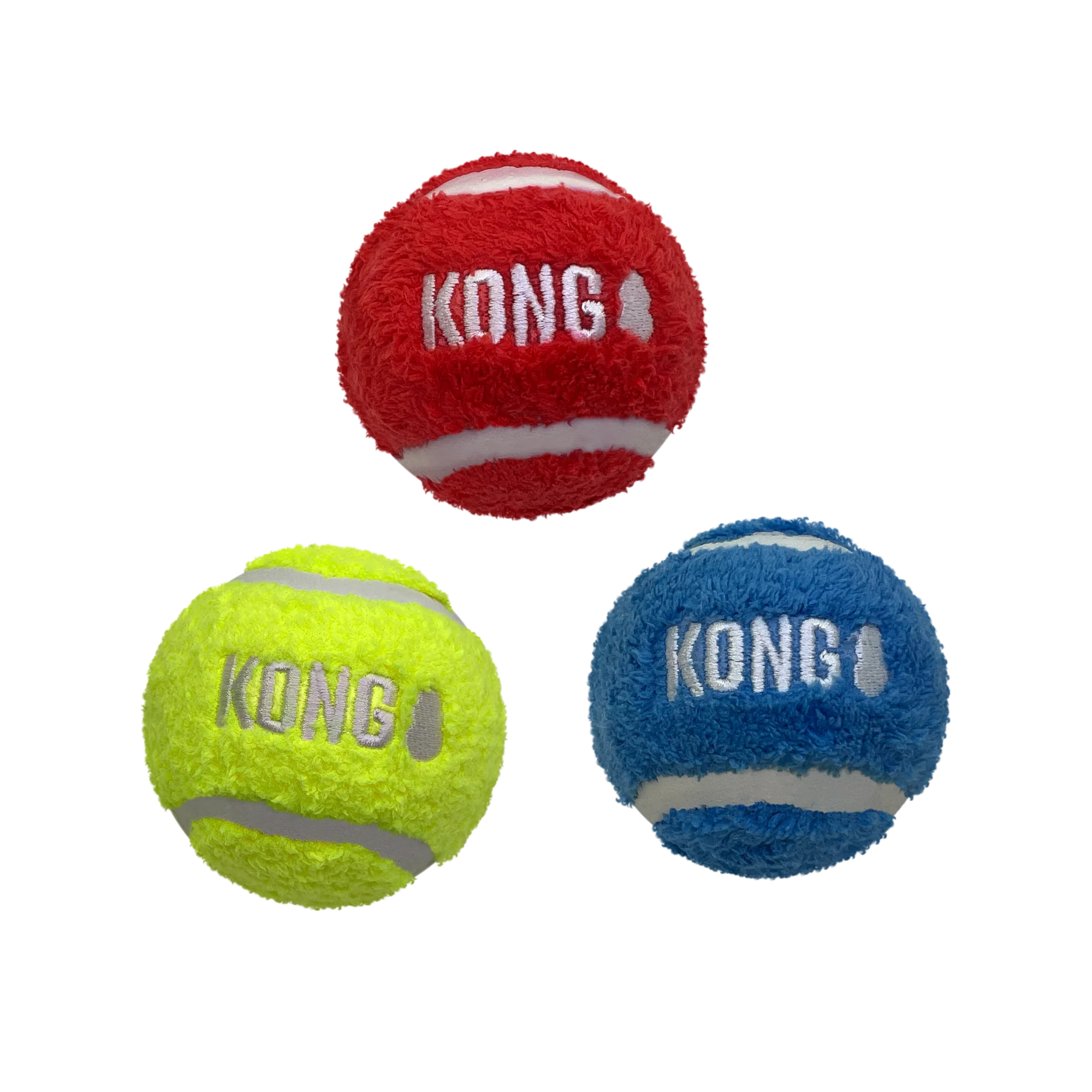 KONG Sport Softies Balls 3-pk Assorted Md - Image 2