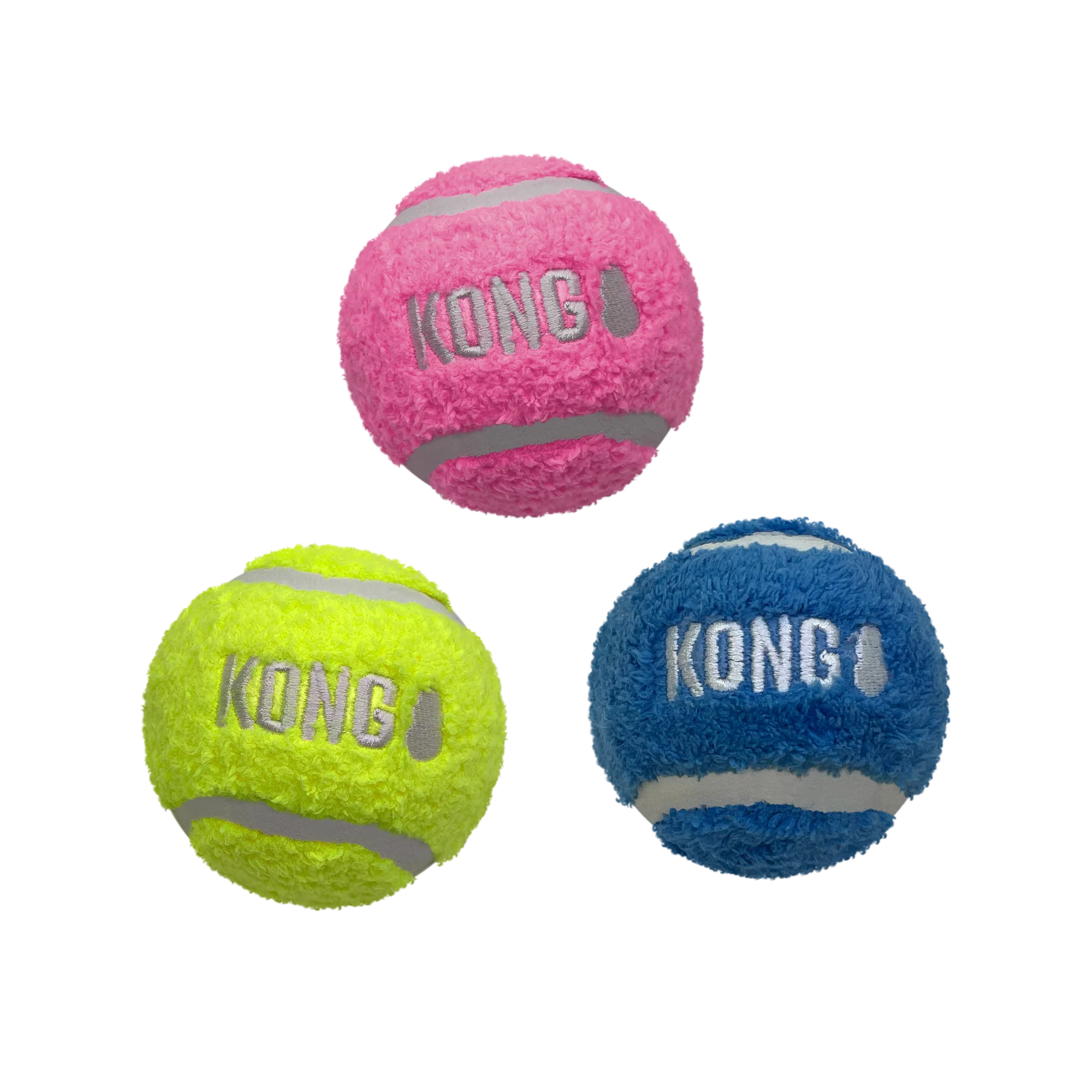 KONG Sport Softies Balls 3-pk Assorted Sm - Image 2