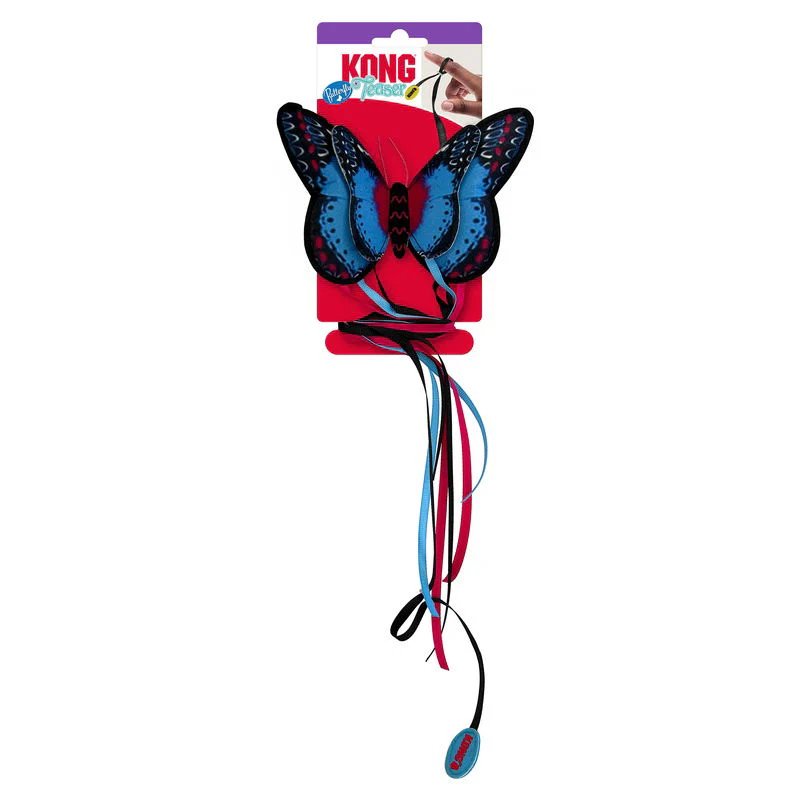KONG Teaser Butterfly Assorted Cat Toy
