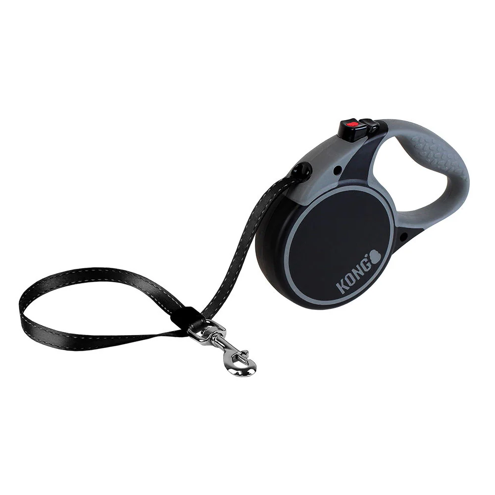 KONG Terrain Retractable Black Medium Up To 30kg 5m - Image 2