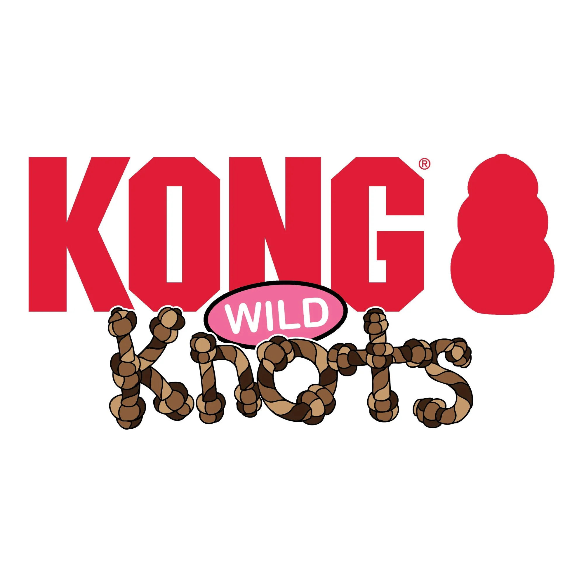 KONG Wild Knots Giraffe Medium/Large - Image 3