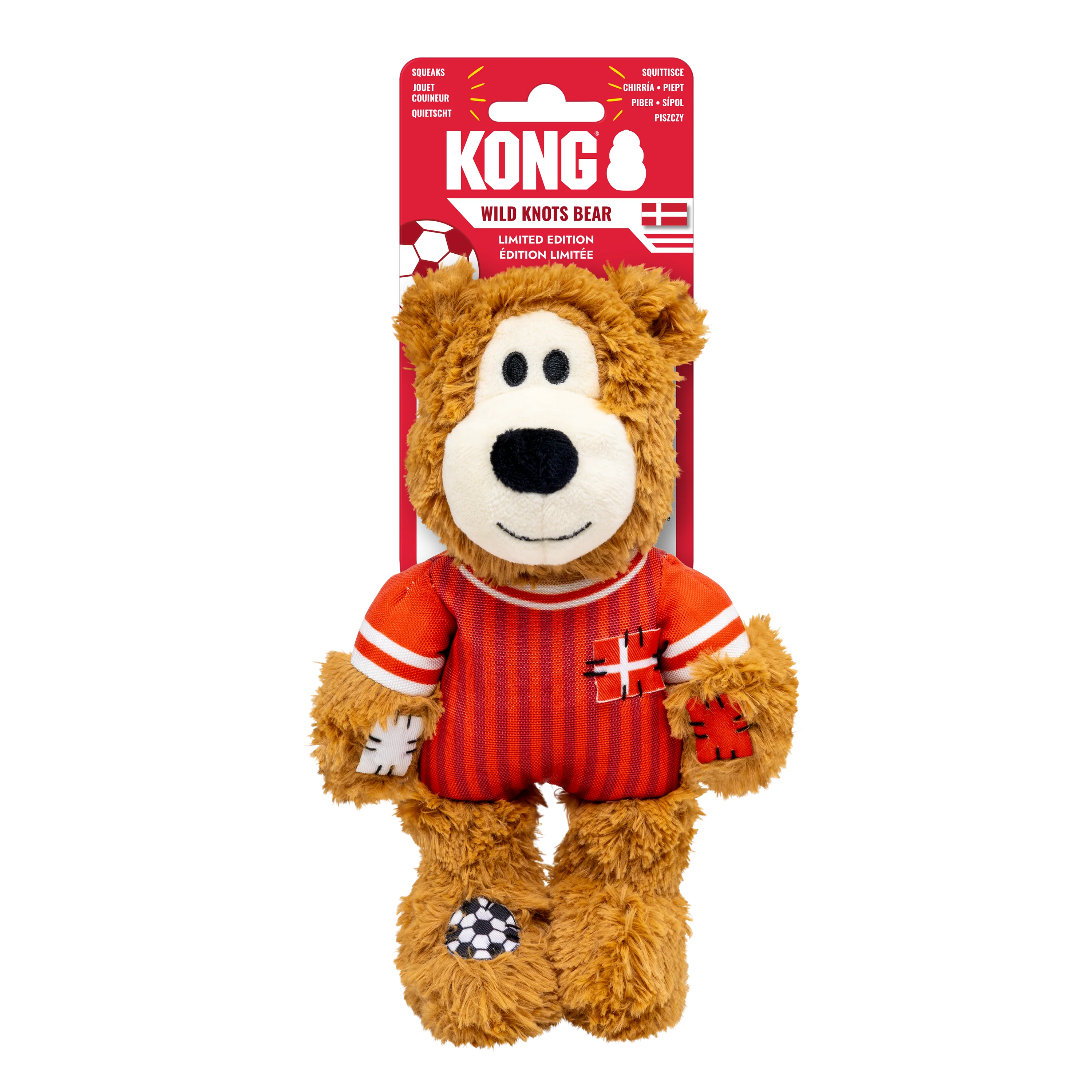 KONG Wild Knots Sport DNK Bear Md - Denmark