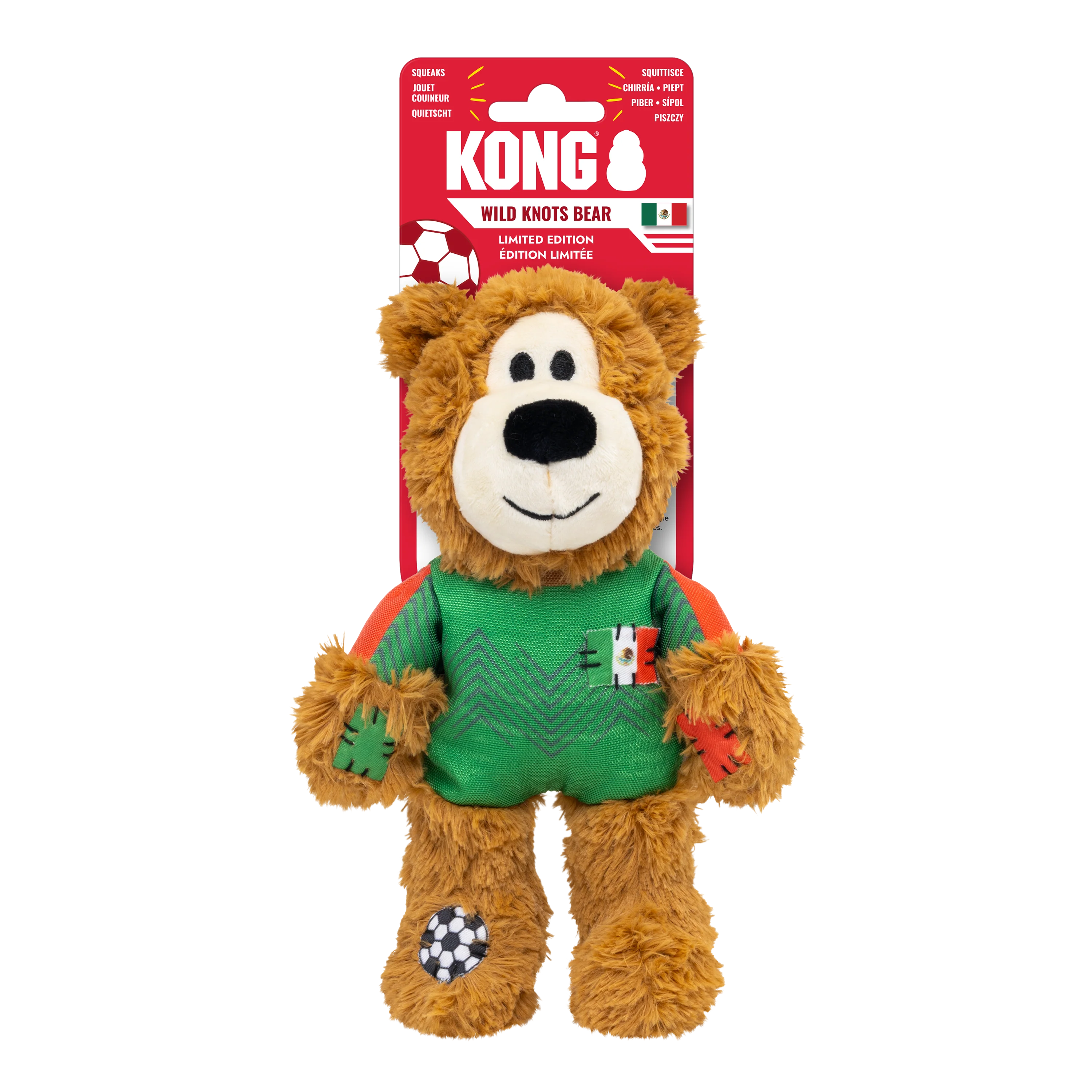 KONG Wild Knots Sport MEX Bear Md - Mexico