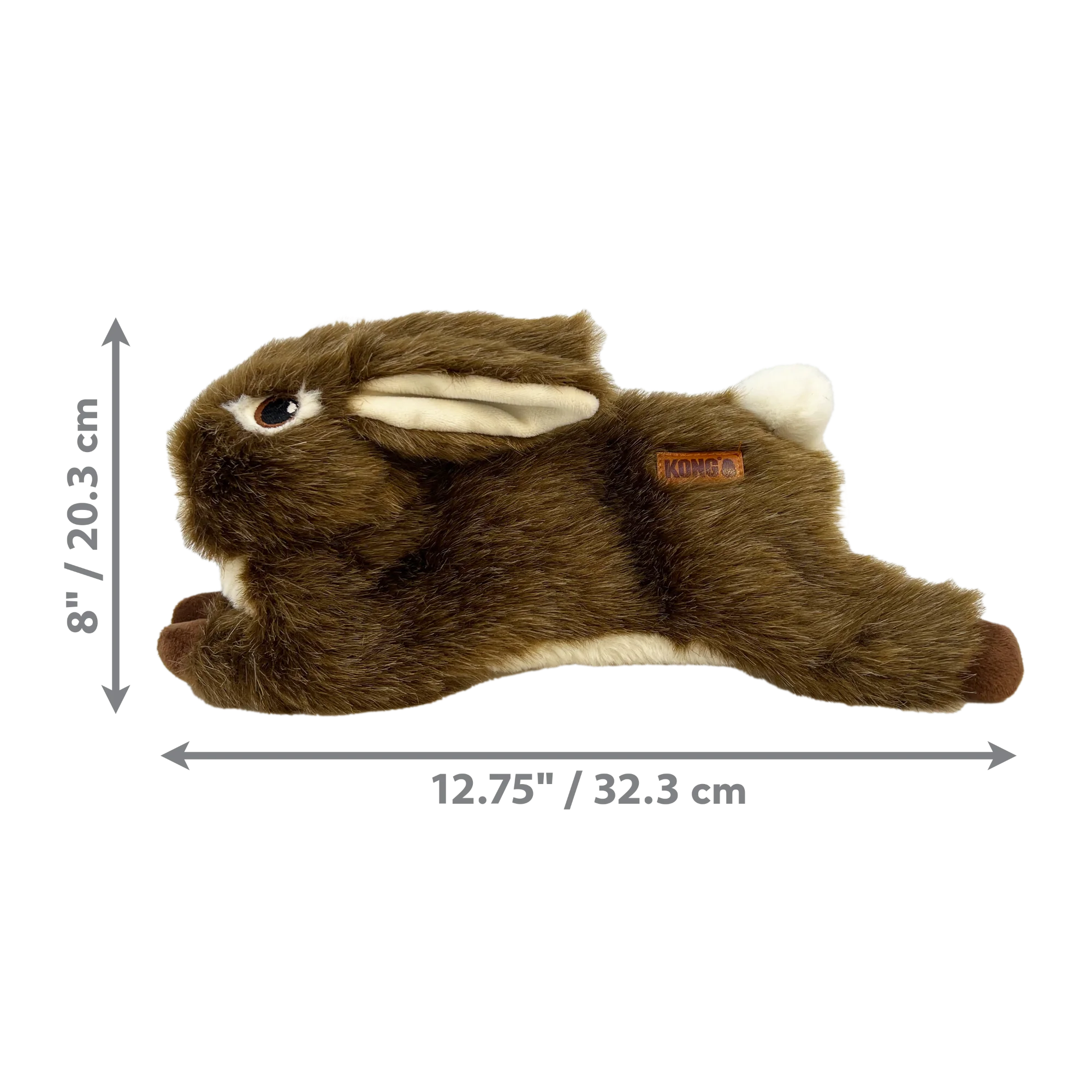 KONG Wild Low Stuff Rabbit Md - Image 3