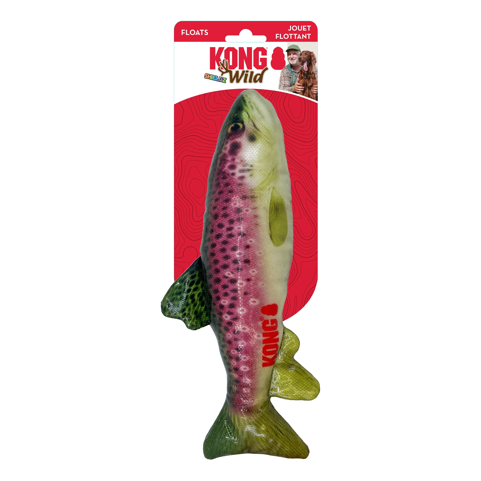 KONG WildShieldz Trout Medium - Image 2
