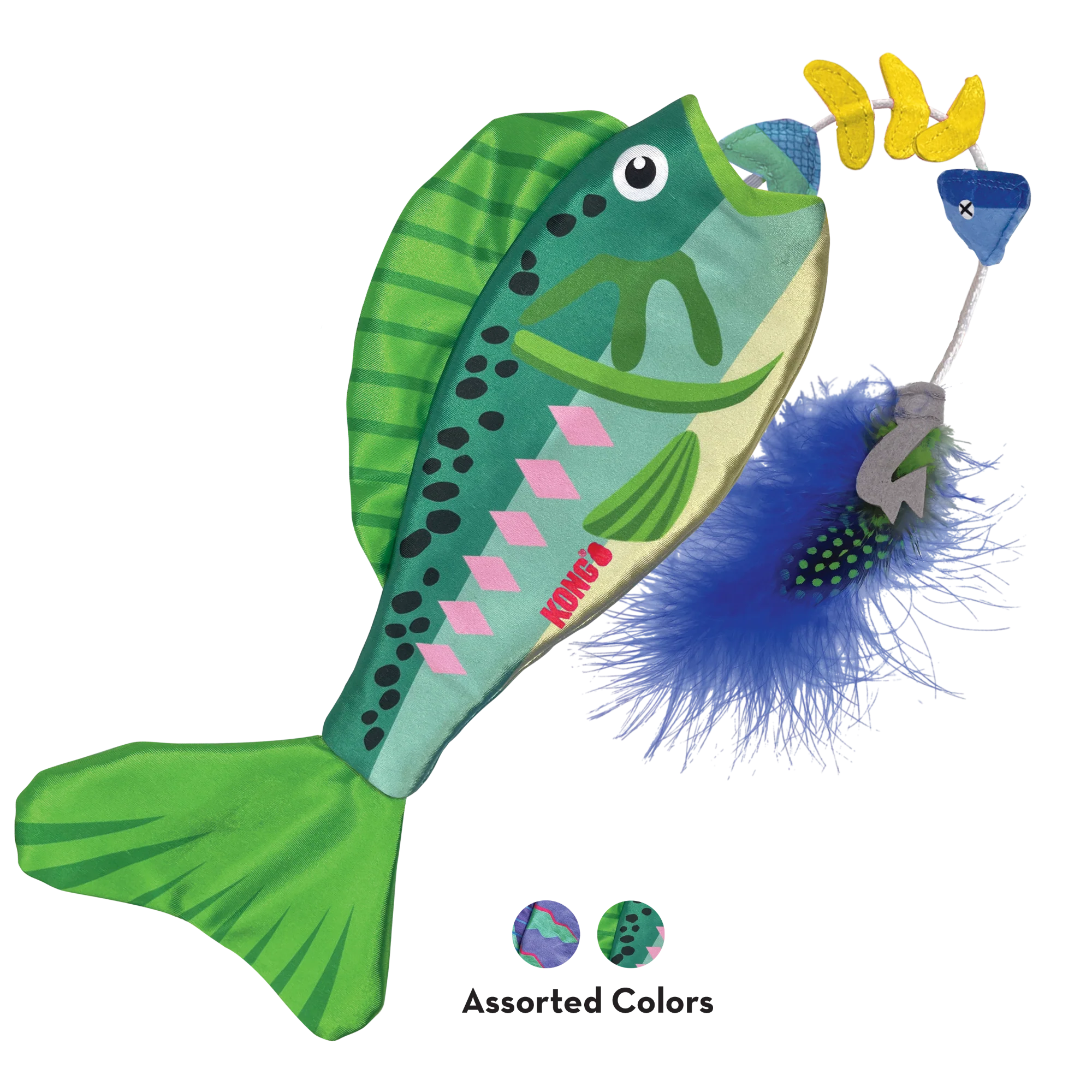 KONG Wrangler Angler Fish Assorted