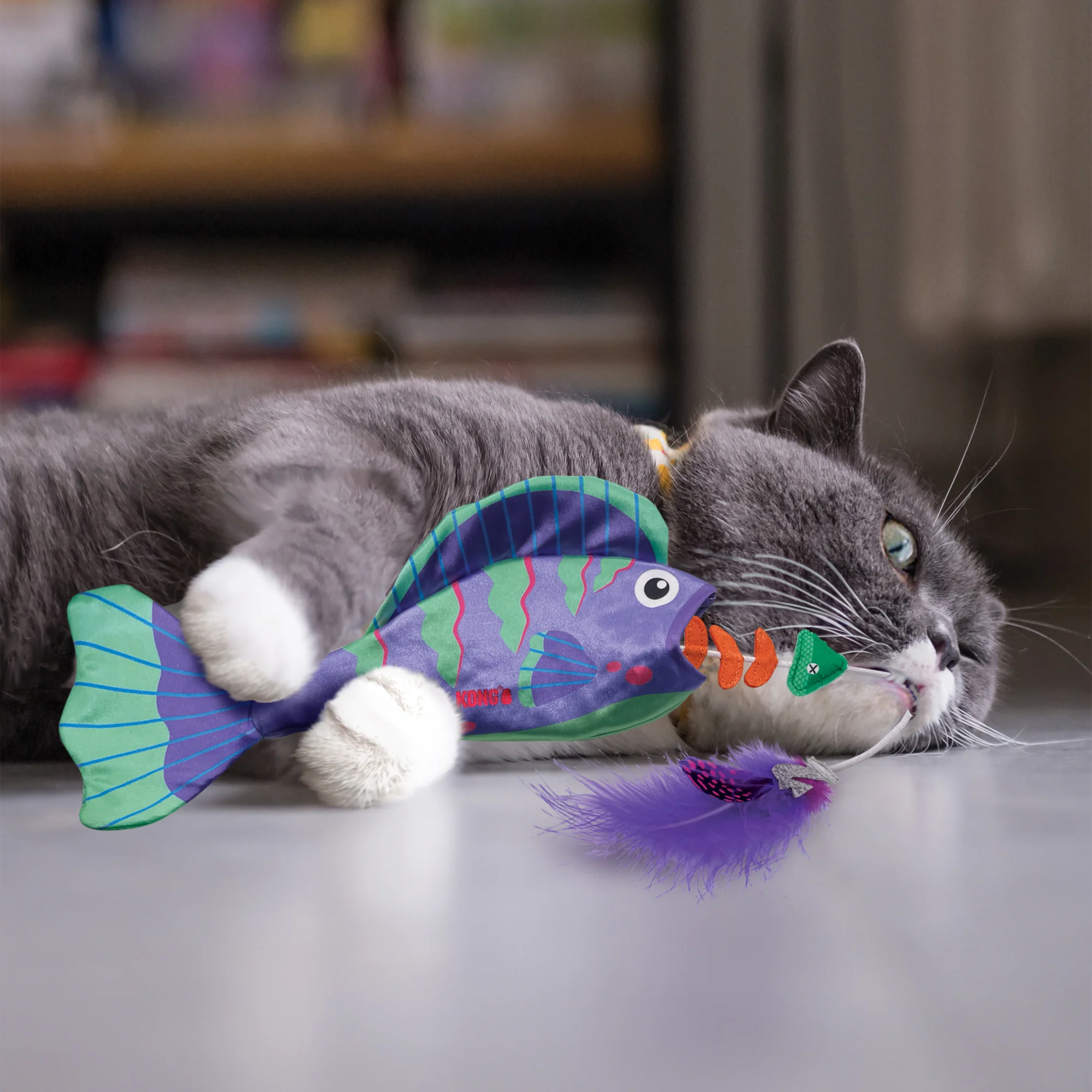 KONG Wrangler Angler Fish Assorted - Image 3
