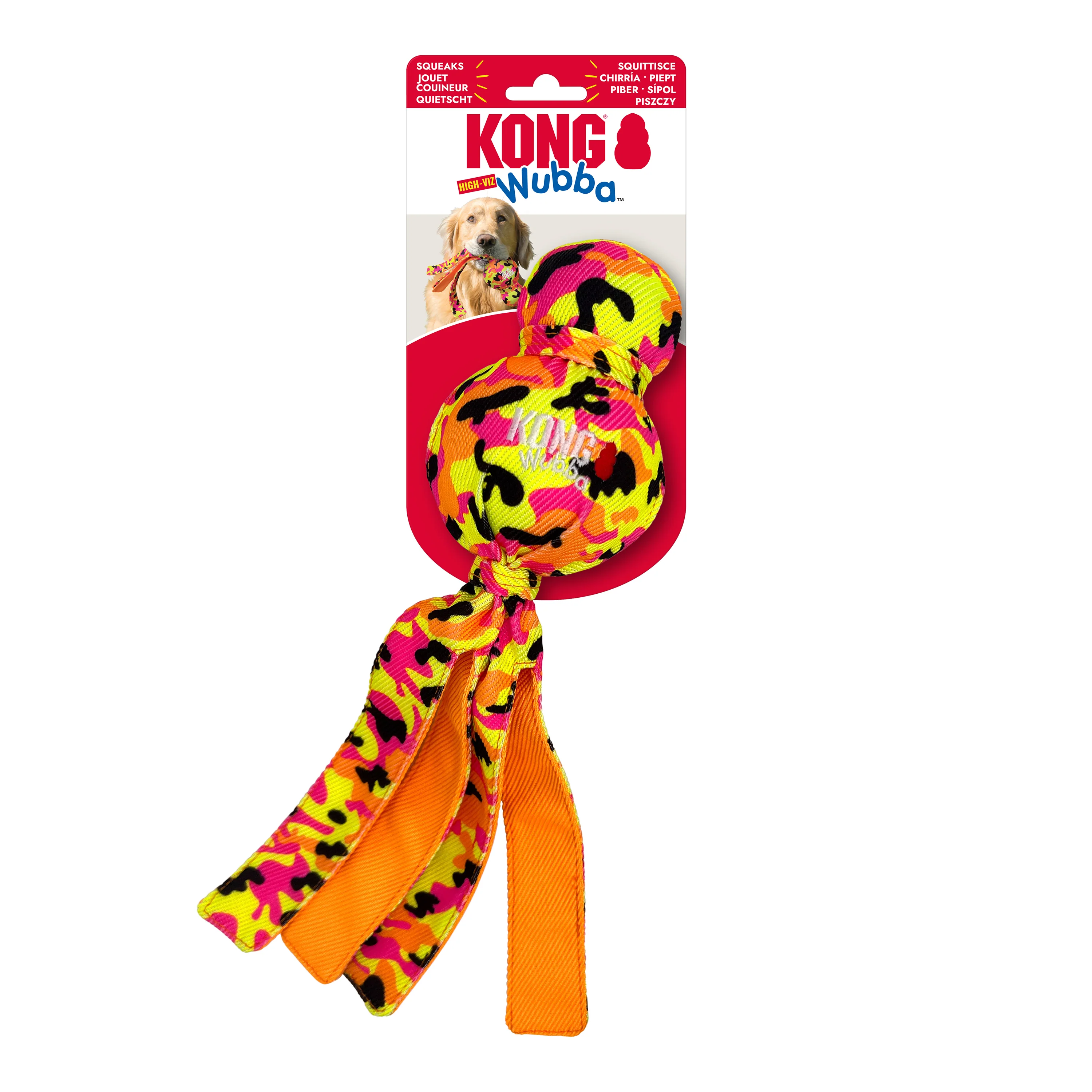 KONG Wubba Ballistic High-Viz Large - Image 2