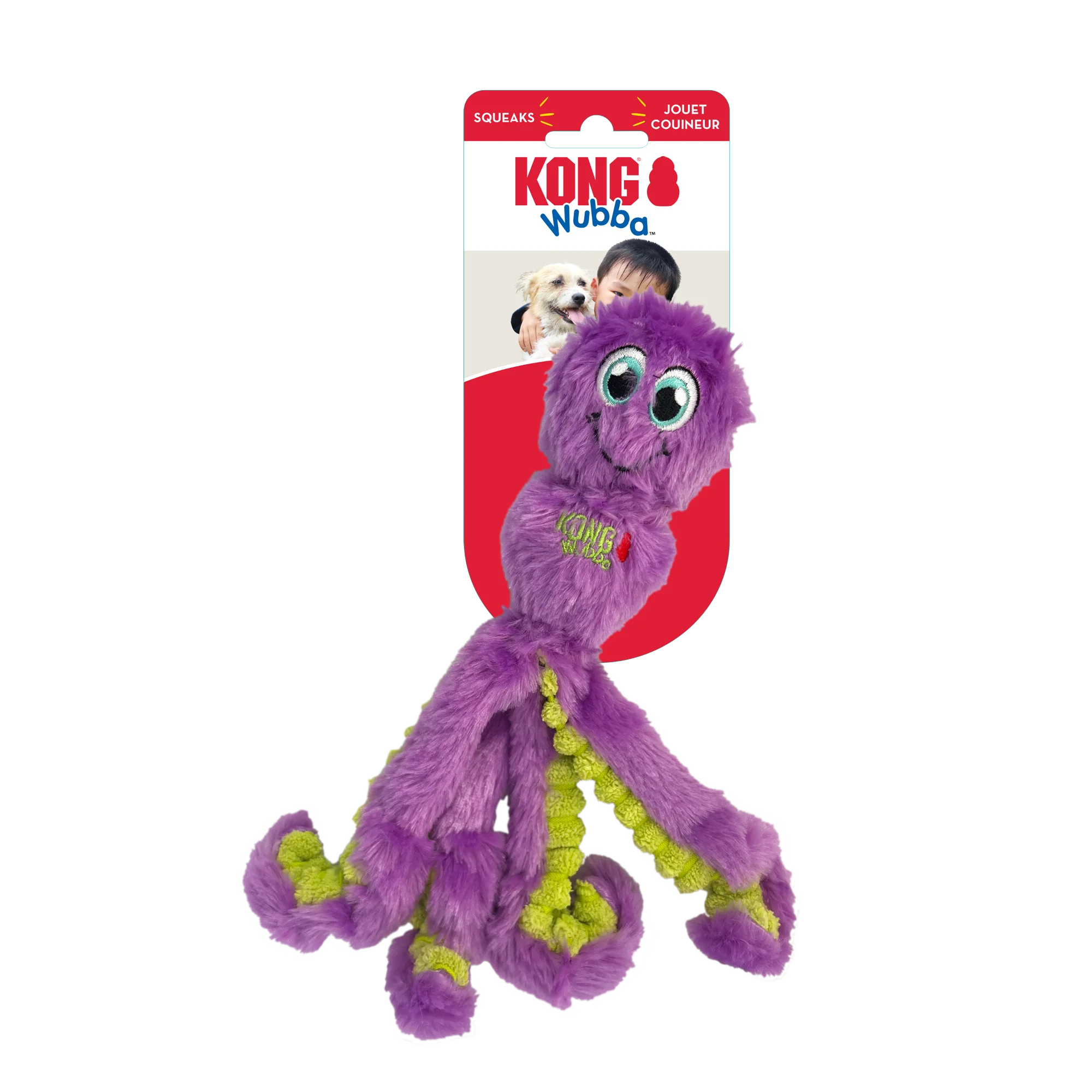 KONG Wubba™ Octopus Assorted Small - Image 2