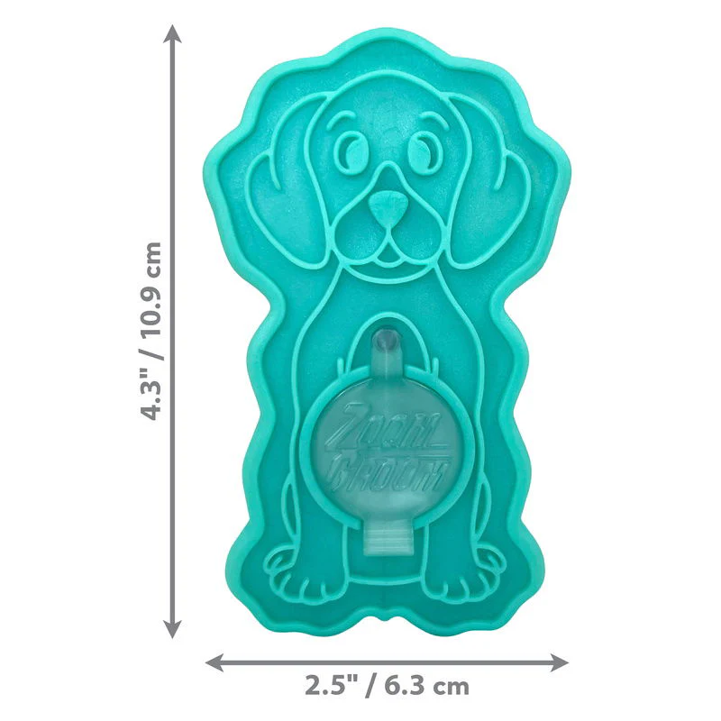 KONG ZoomGroom Bubbles Dog Toy - Large - Image 3
