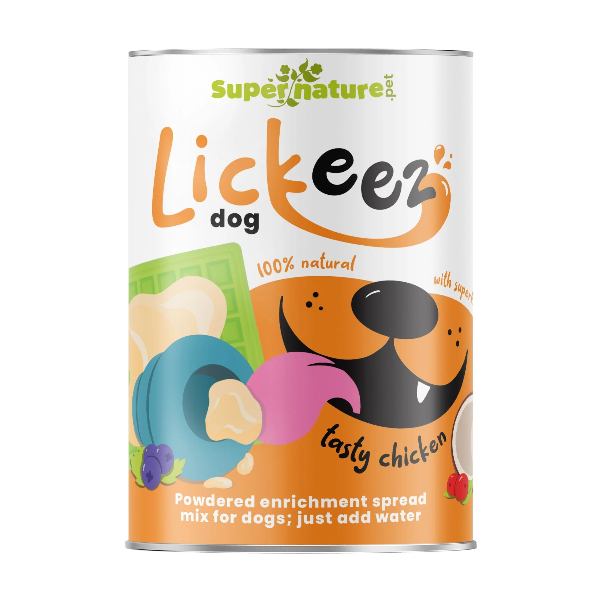 Lickeez Chicken Enrichment Spread Mix for Dogs 290g
