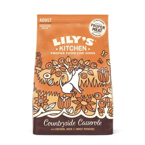 Lily's Kitchen Dog Chicken & Duck Countryside Casserole Adult Dry Food 12kg