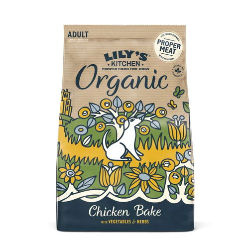 Lily's Kitchen Dog Organic Chicken Bake Adult Dry Food 7kg - Image 2