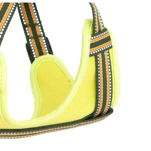 Long Paws Comfort Collection Harness Green 38-56cm - Image 2