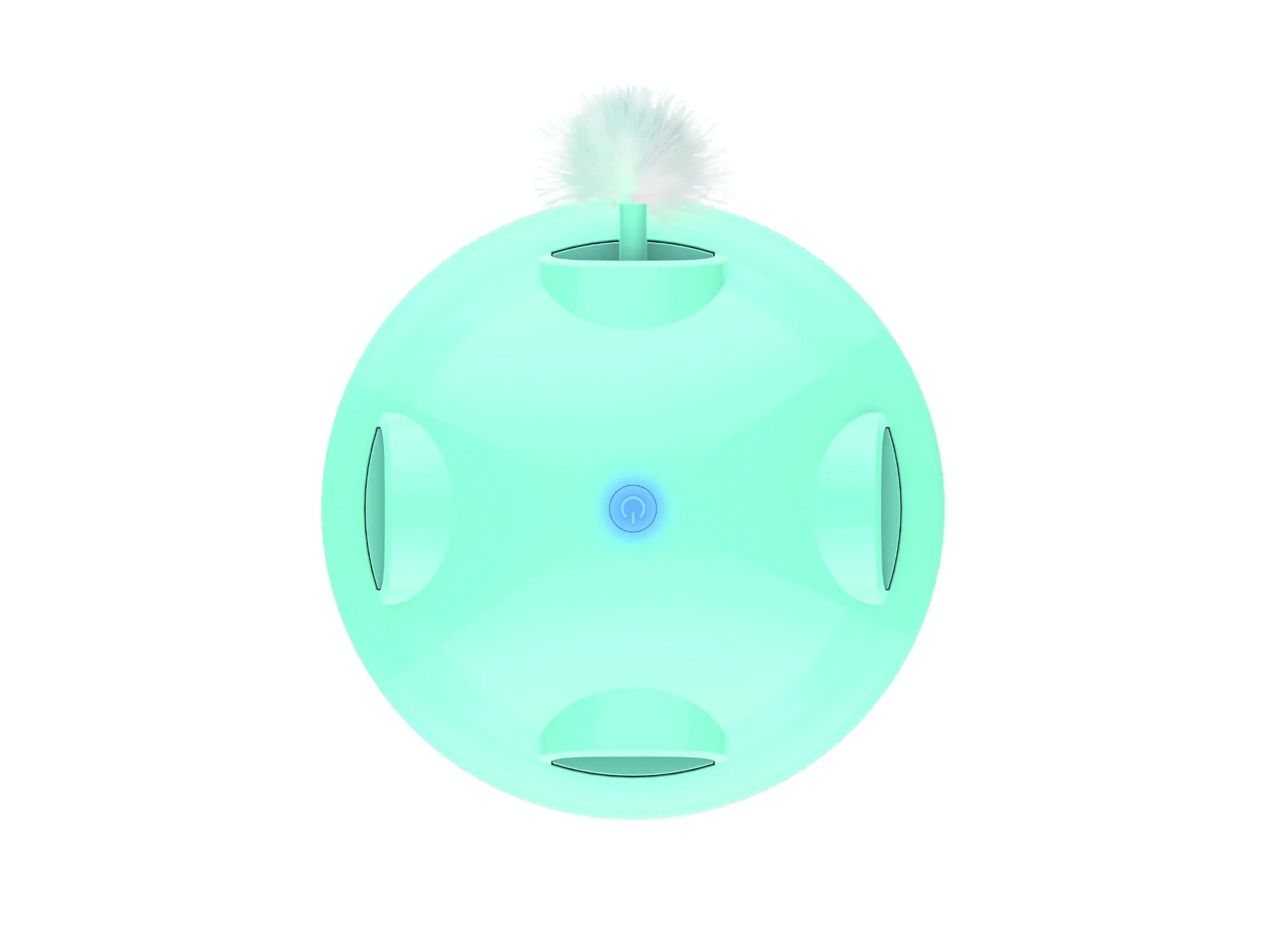 M-PETS Alpha Interactive Cat Toy - Blue - Image 2