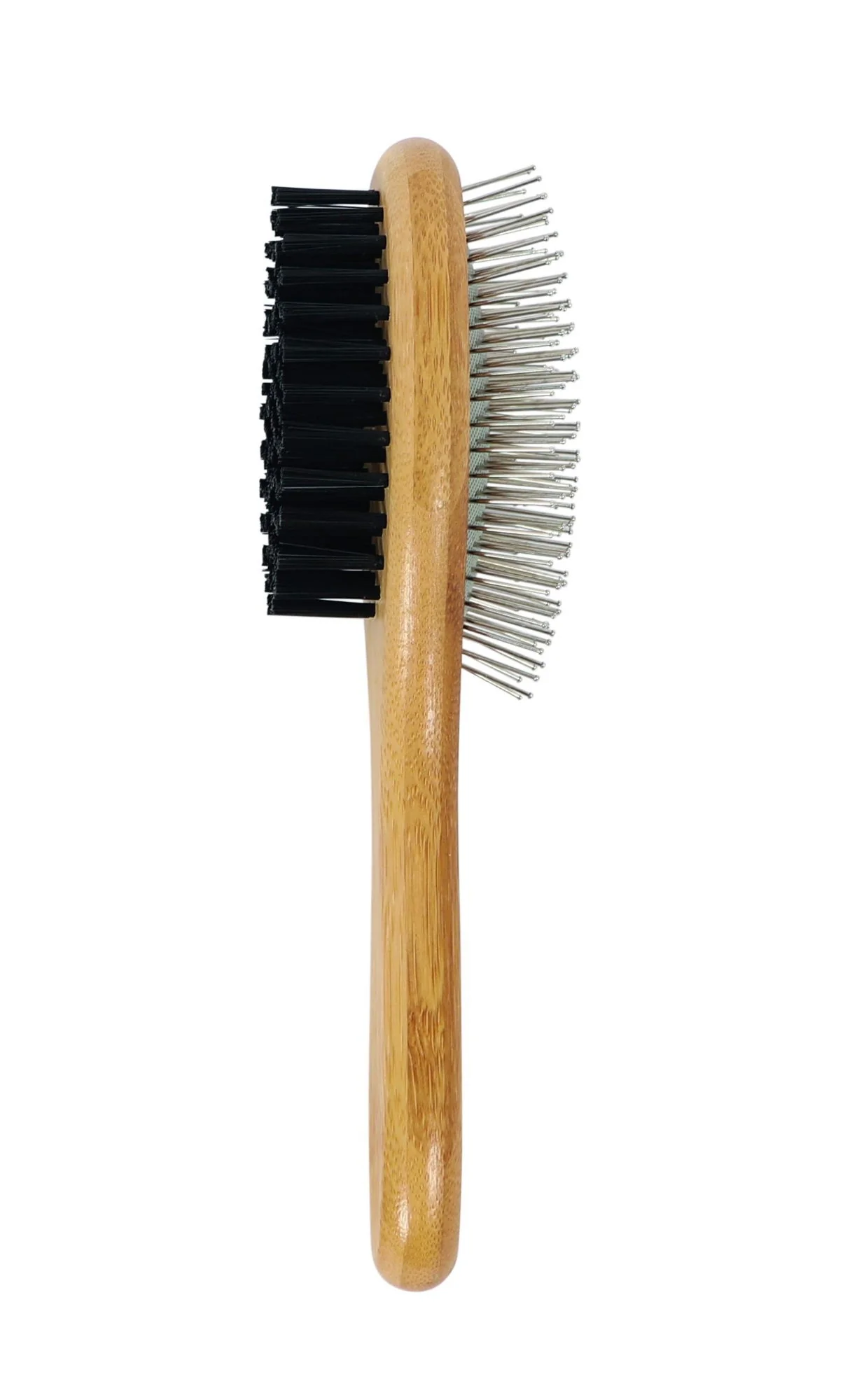 M-PETS Bamboo Double-Sided Pin Brush - Image 2