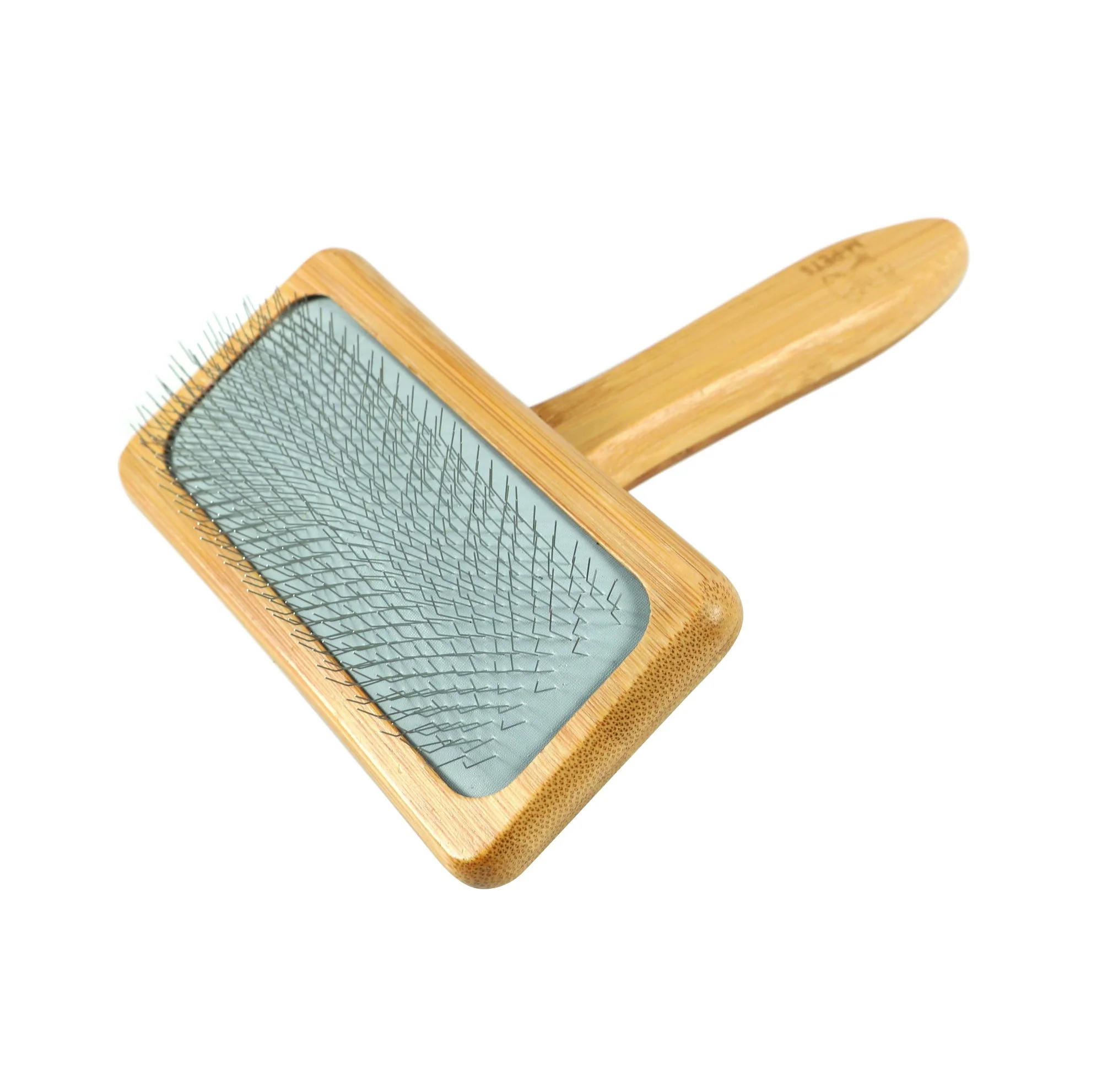 M-PETS Bamboo Slicker Brush - Medium - Image 2