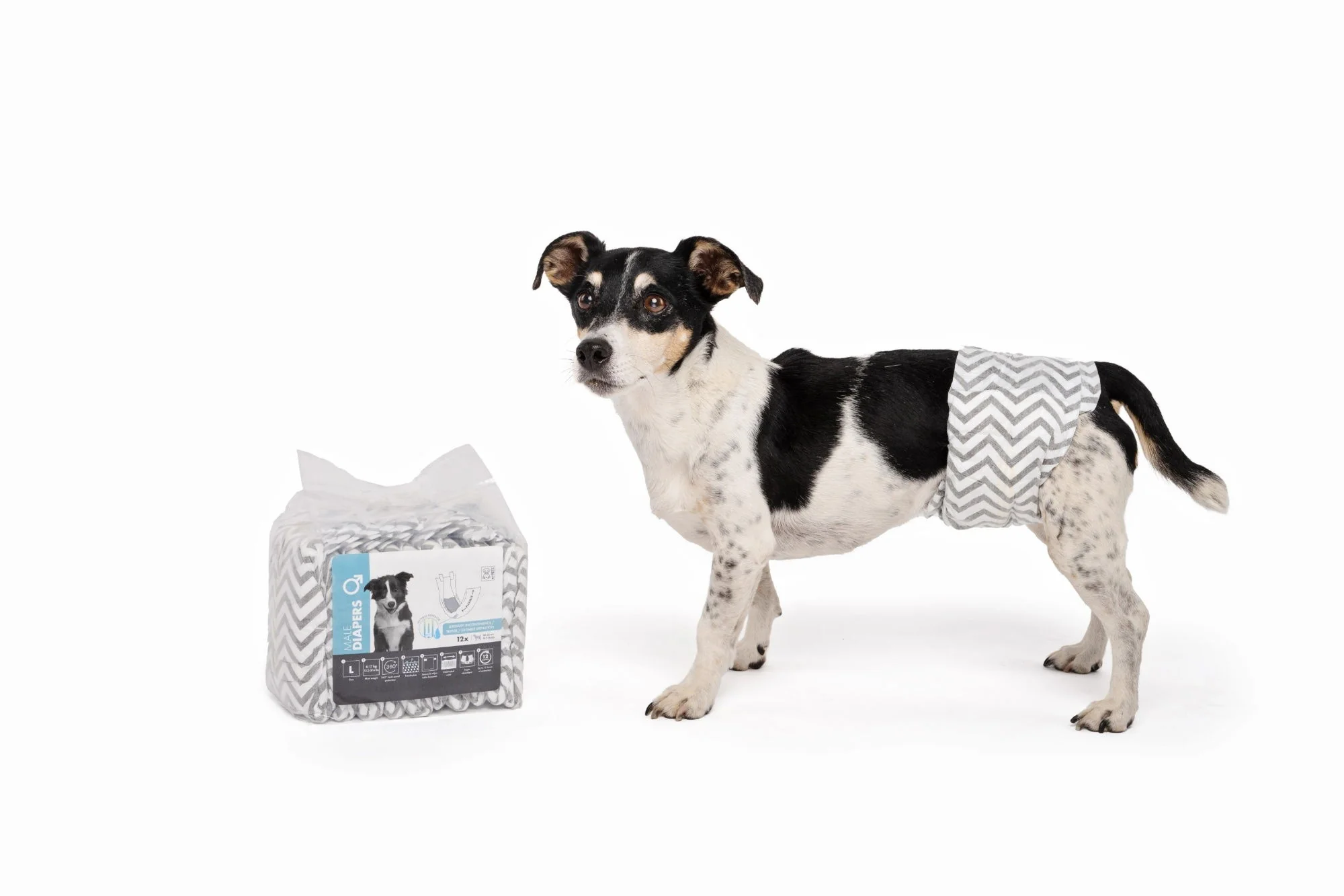 M-PETS Diapers - Male Dog - Large - Image 2