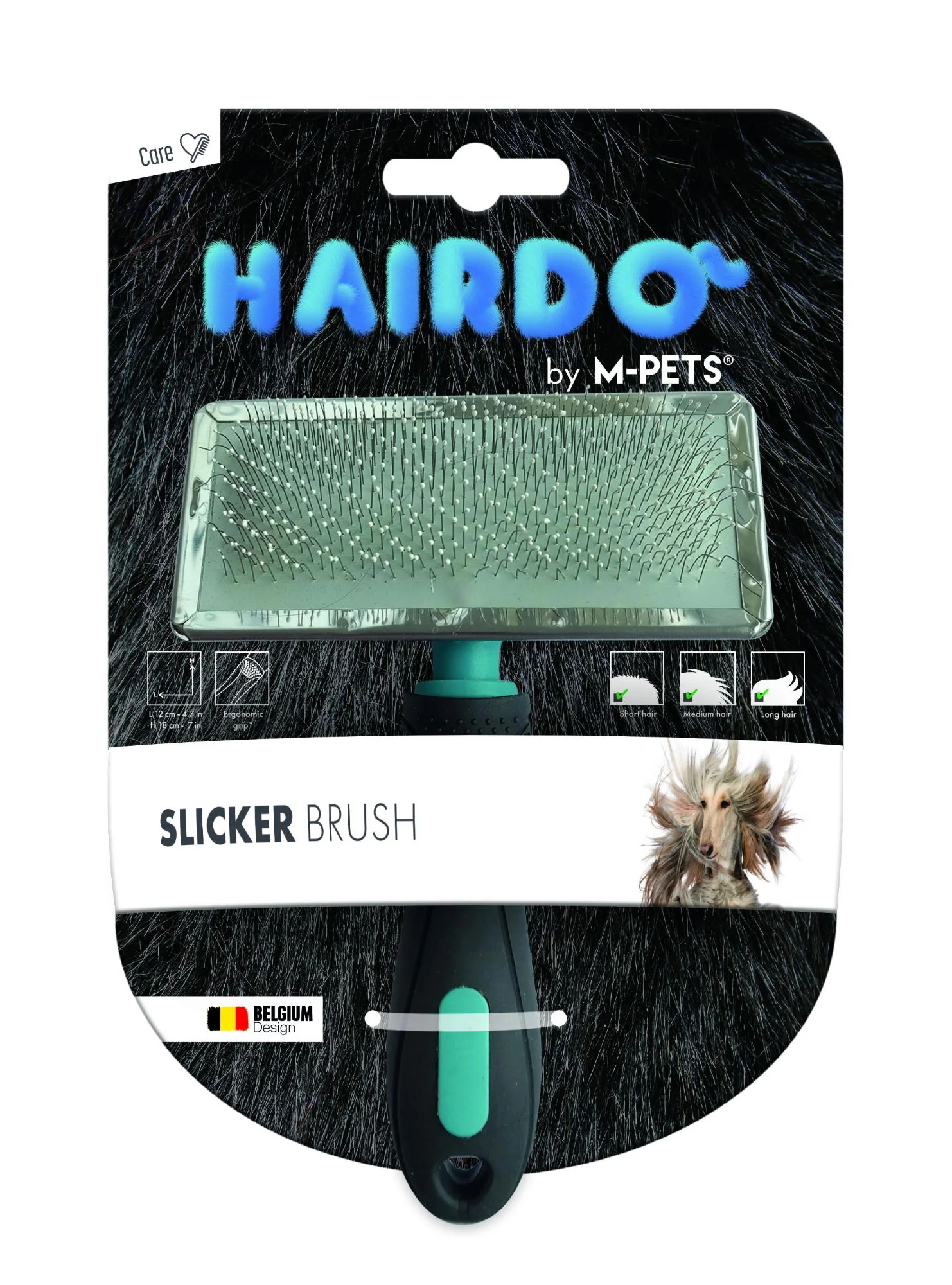 M-PETS Hairdo Slicker Brush