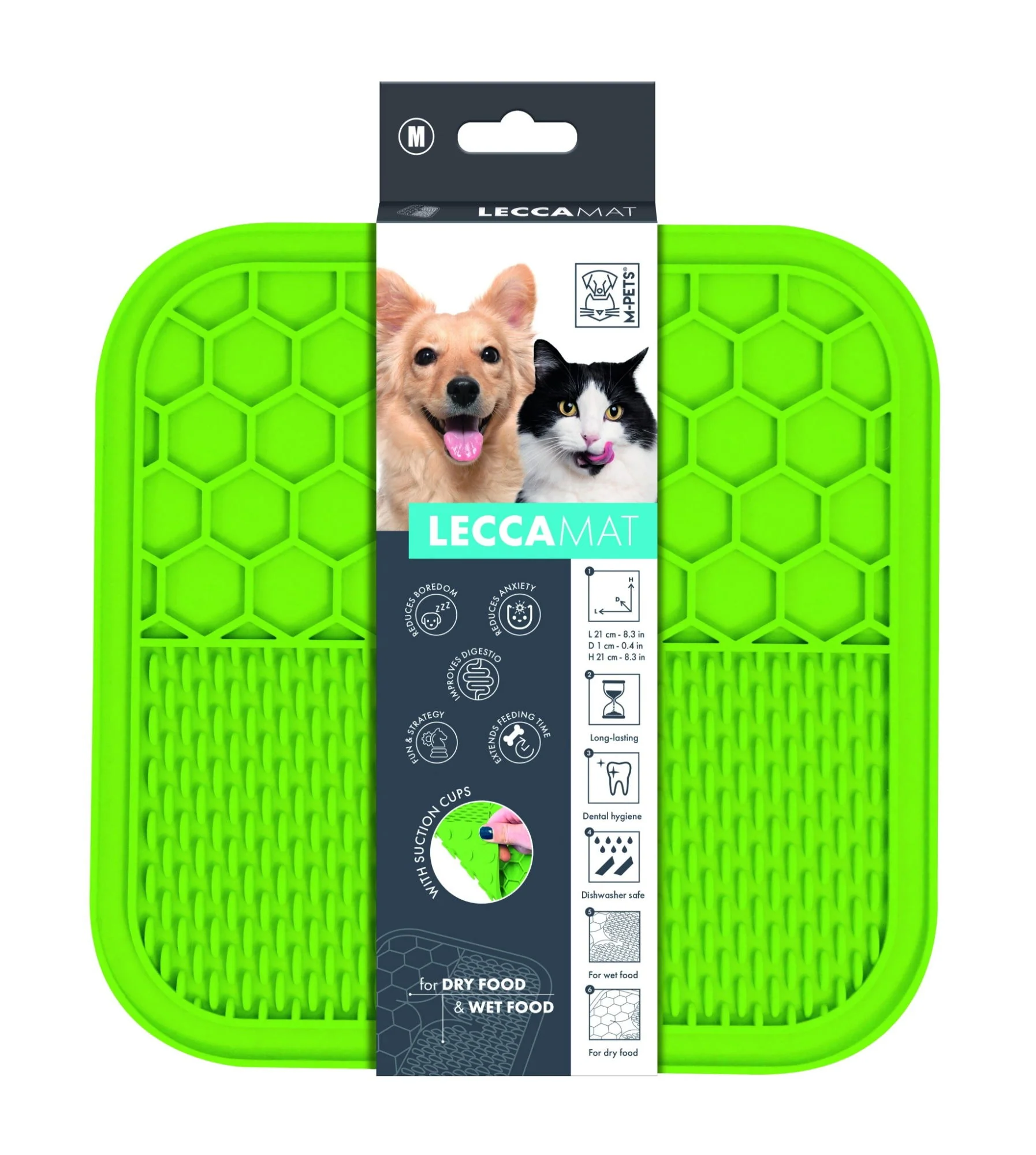 M-PETS Lecca Mat Green Medium